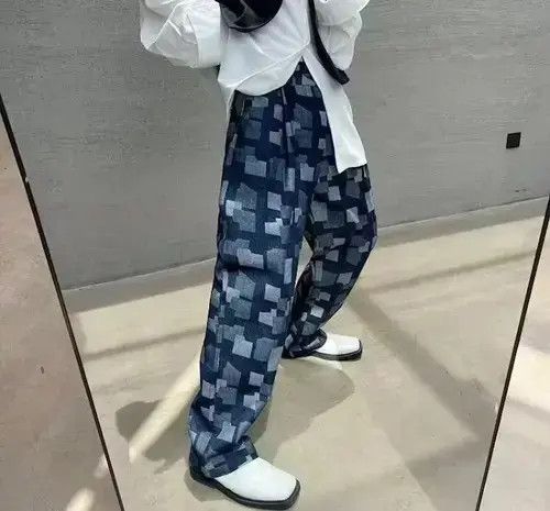 VIBE Blue vintage pants Size US 32 / EU 48 - 4 Thumbnail