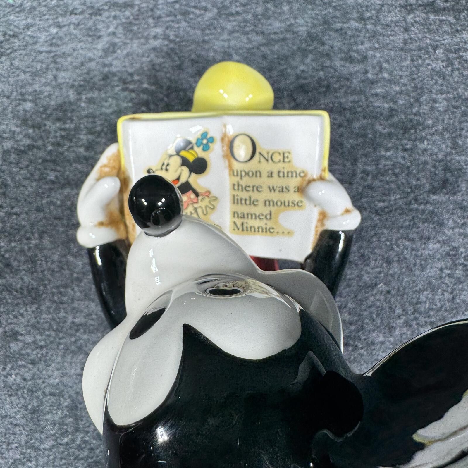 Disney Disney Bookends 1979 Walt Disney Mickey & Minnie Ceramic VTG Size ONE SIZE - 4 Thumbnail