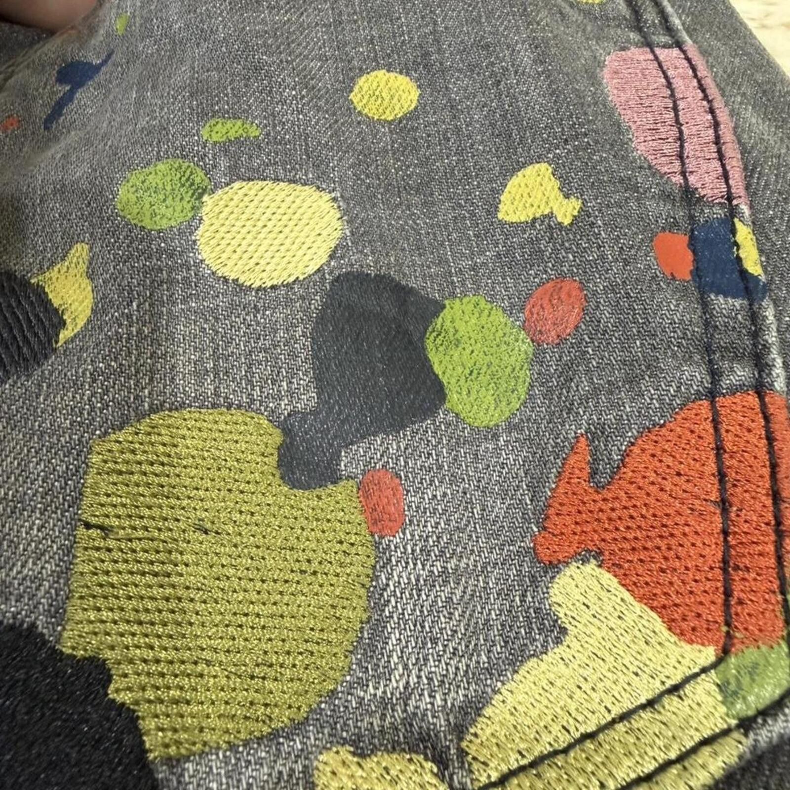 Other MAJAH FLAVAH Paint splatter jeans with unique design Size 29" - 3 Thumbnail