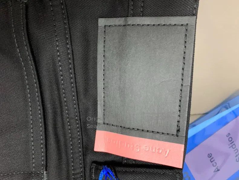 Acne Studios Acne Studios Pure Black Denim Pants with Five Pockets Size US 30 / EU 46 - 4 Thumbnail