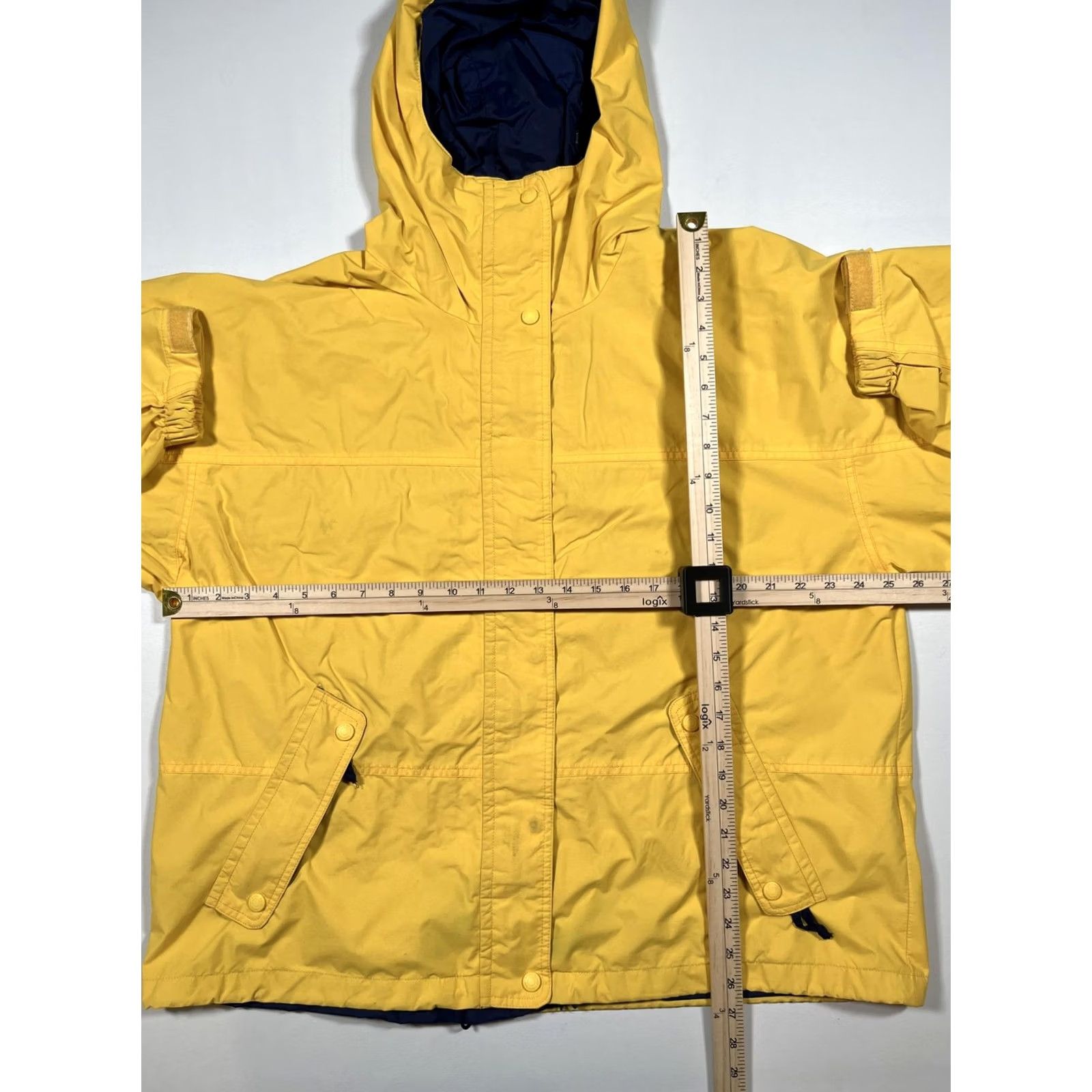 Eddie Bauer Eddie Bauer Jacket Mens XL Yellow GORE-TEX Hooded Parka Waterproof Rain Coat Size US XL / EU 56 / 4 - 5 Thumbnail