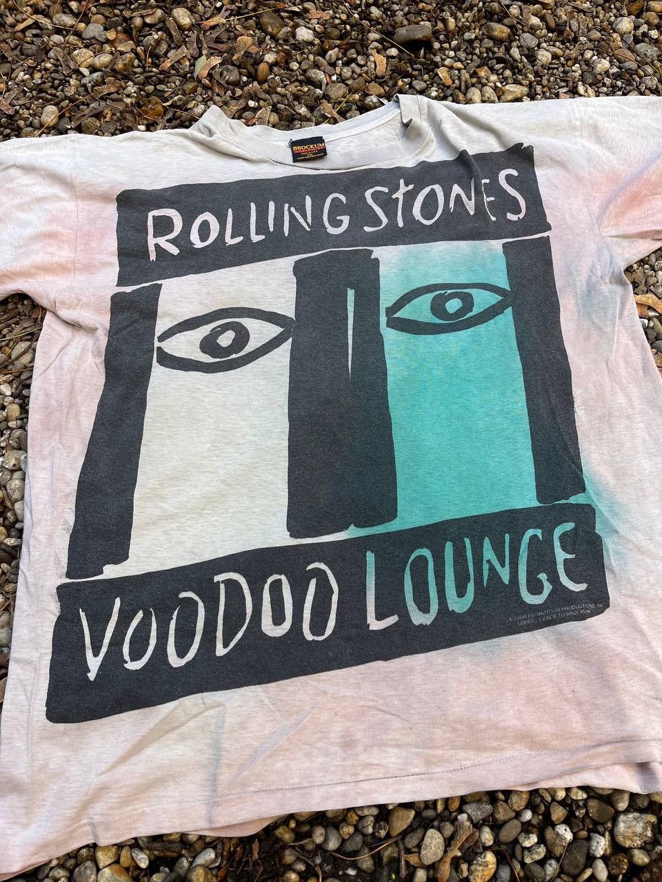 Band Tees × Brockum Vintage 1994 Rolling Stones Voodoo Lounge Single Stitch Tee Size US XXL / EU 58 / 5 - 3 Thumbnail