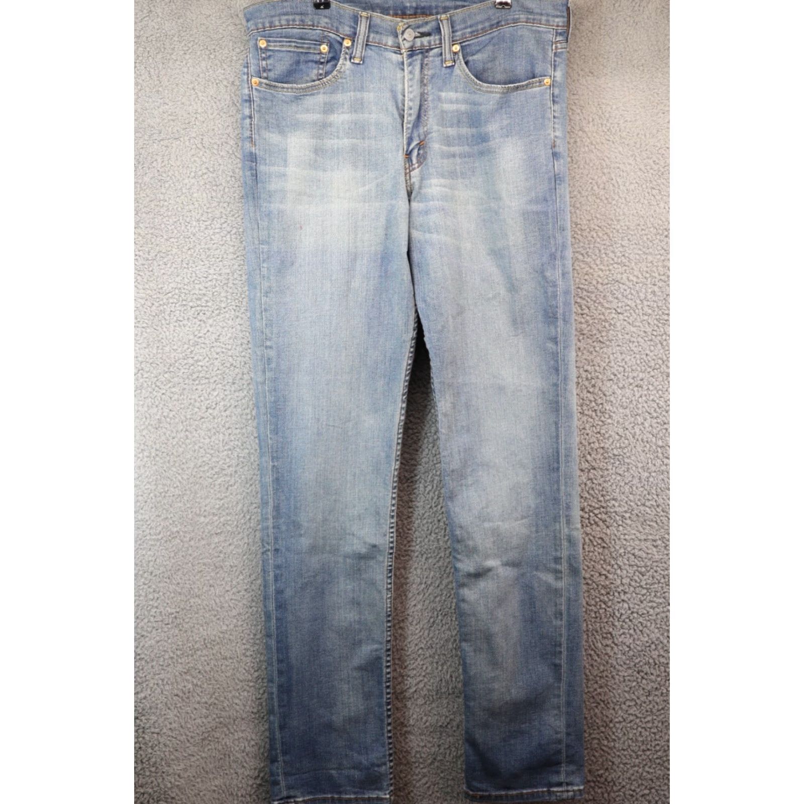 Vintage Song Timeless Jeans Women’s Size 11/30 Light Wash Destroyed Size 32" / US 10 / IT 46 - 6 Thumbnail