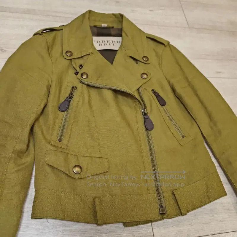 Burberry Burberry Army Green Spring Autumn Women's Jacket. Size M / US 6-8 / IT 42-44 - 1 Thumbnail