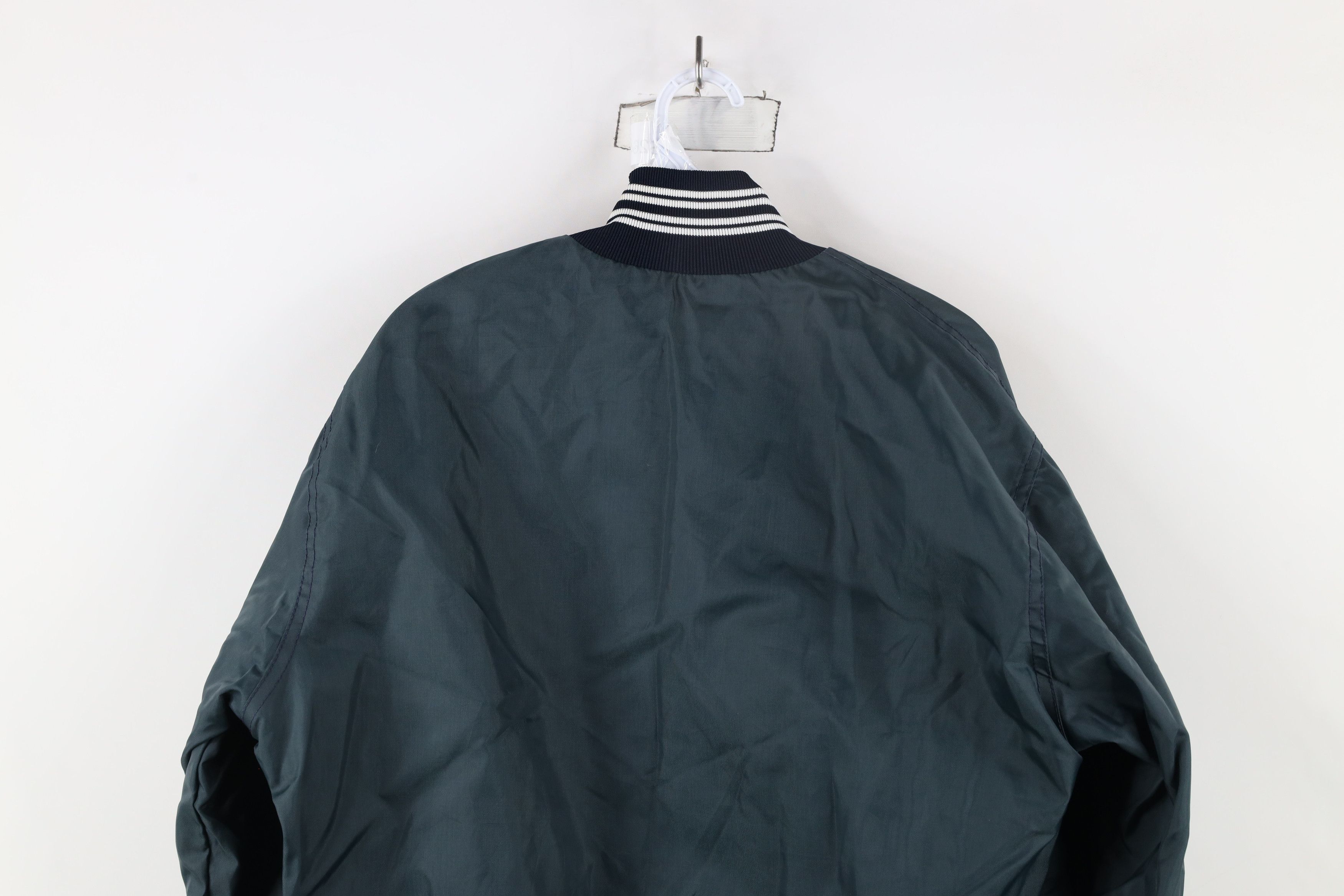 Vintage Vintage 80s 90s Bartlett Nuclear Satin Bomber Jacket USA Size US M / EU 48-50 / 2 - 12 Thumbnail