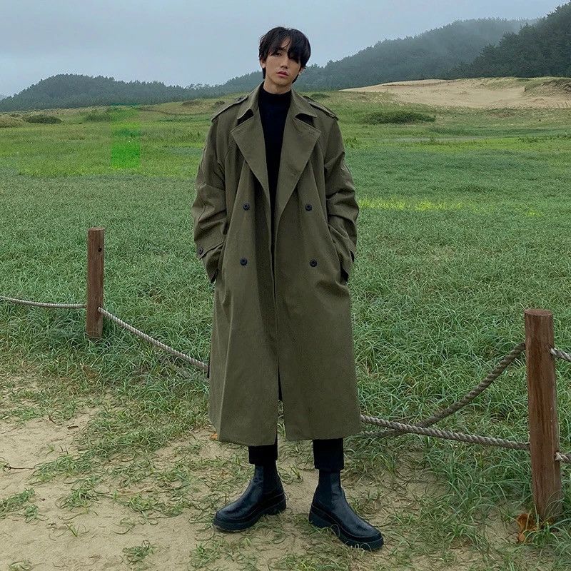 Other Autumn Windbreaker Casual Trench Coat y2k Size US L / EU 52-54 / 3 - 3 Thumbnail