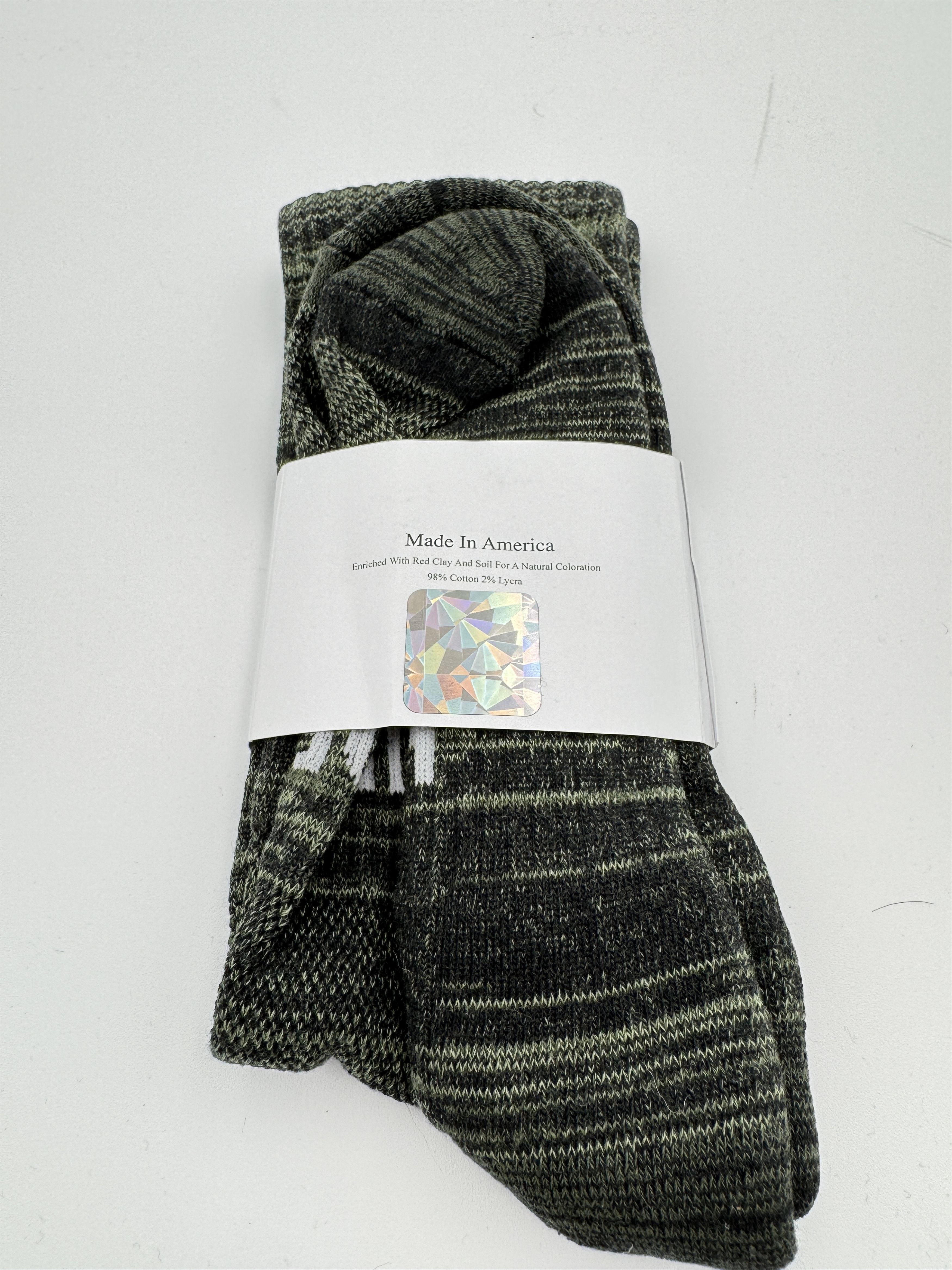 HIDDEN Hidden NY Green Melange Socks Marl Size ONE SIZE - 2 Thumbnail