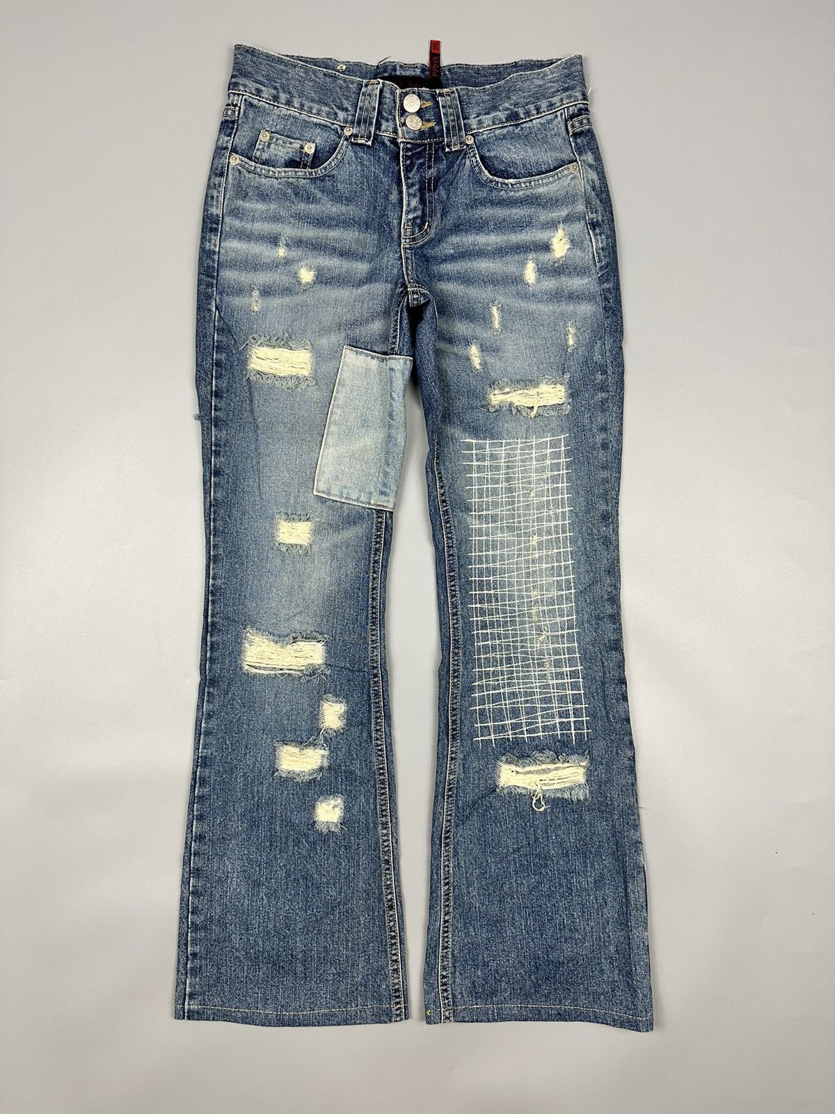 Distressed Dixie Asakura Co Ltd Flared Jeans