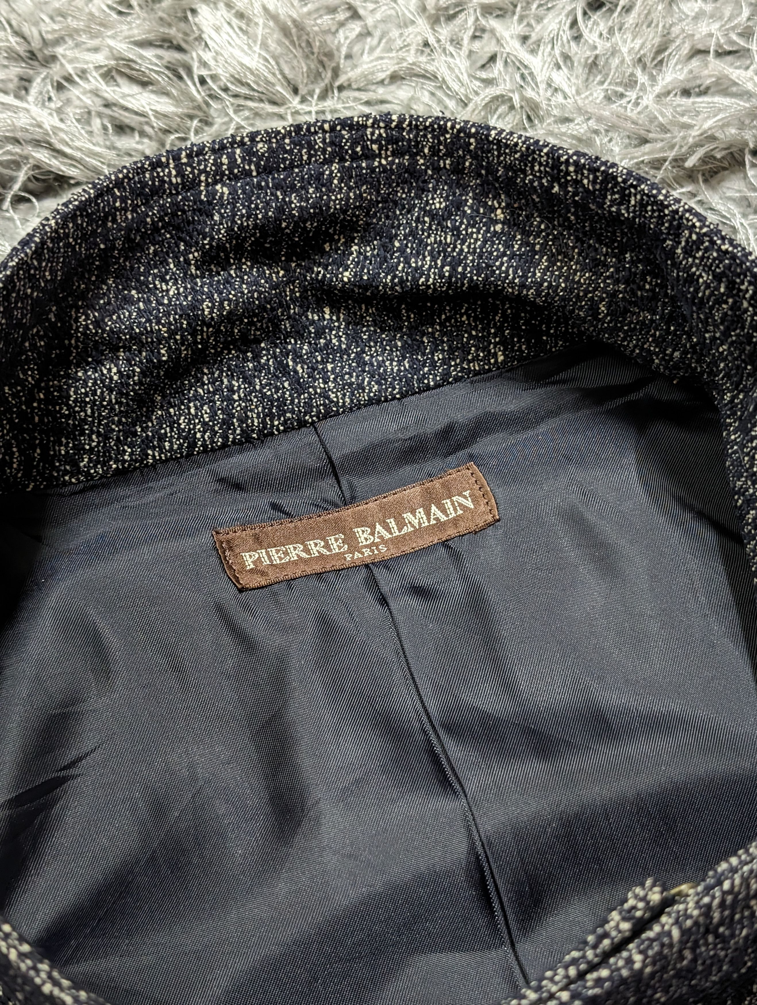 Pierre Balmain Vintage Pierre Balmain Classic Bomber Retro Jacket Size US L / EU 52-54 / 3 - 13 Thumbnail