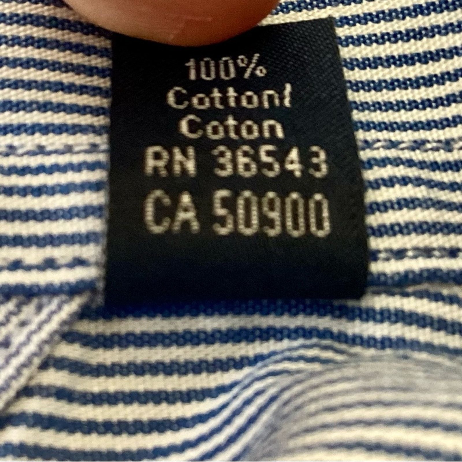 Tommy Hilfiger Tommy Hilfiger Slim Fit Button Down Size US XL / EU 56 / 4 - 5 Thumbnail