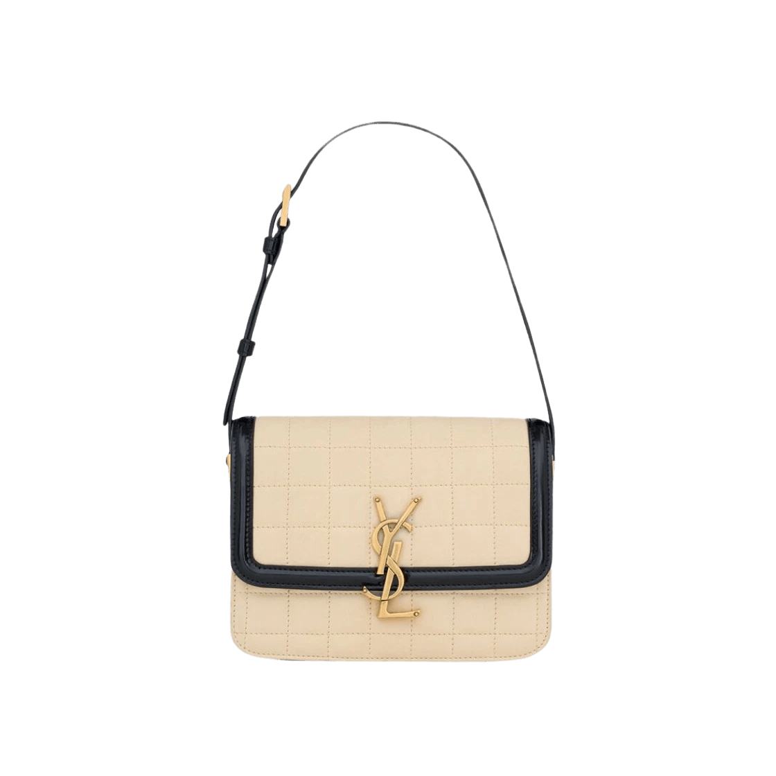 Saint Laurent Paris o1bcso1str1225 Size:OS/Solferino Small in Beige/Black Size ONE SIZE - 1 Thumbnail