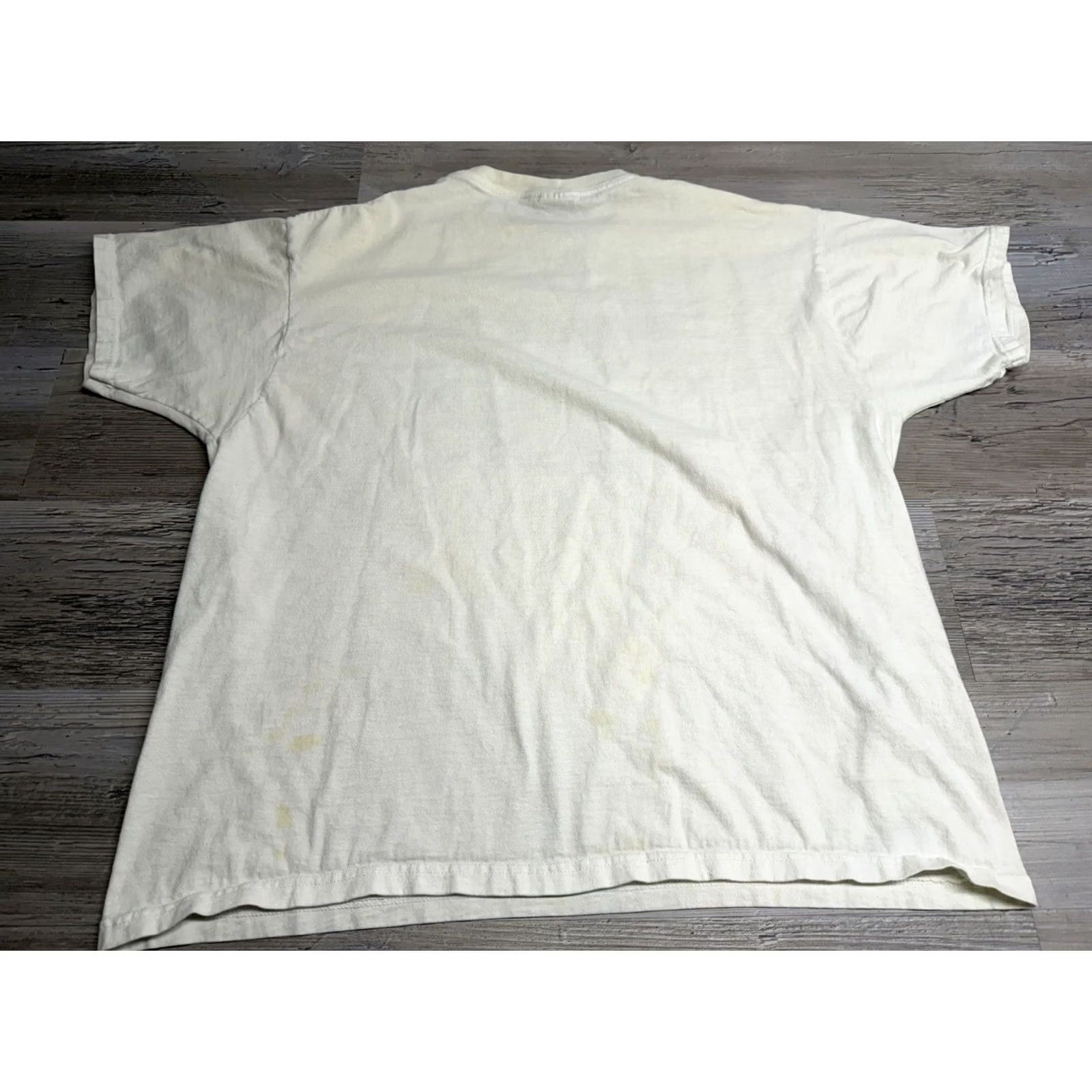 Fruit Of The Loom Vintage San Diego Blood Panda Bear Nature T Shirt XL White 90s Mens Graphic Tee Fruit of the Loom Size US XL / EU 56 / 4 - 2 Thumbnail