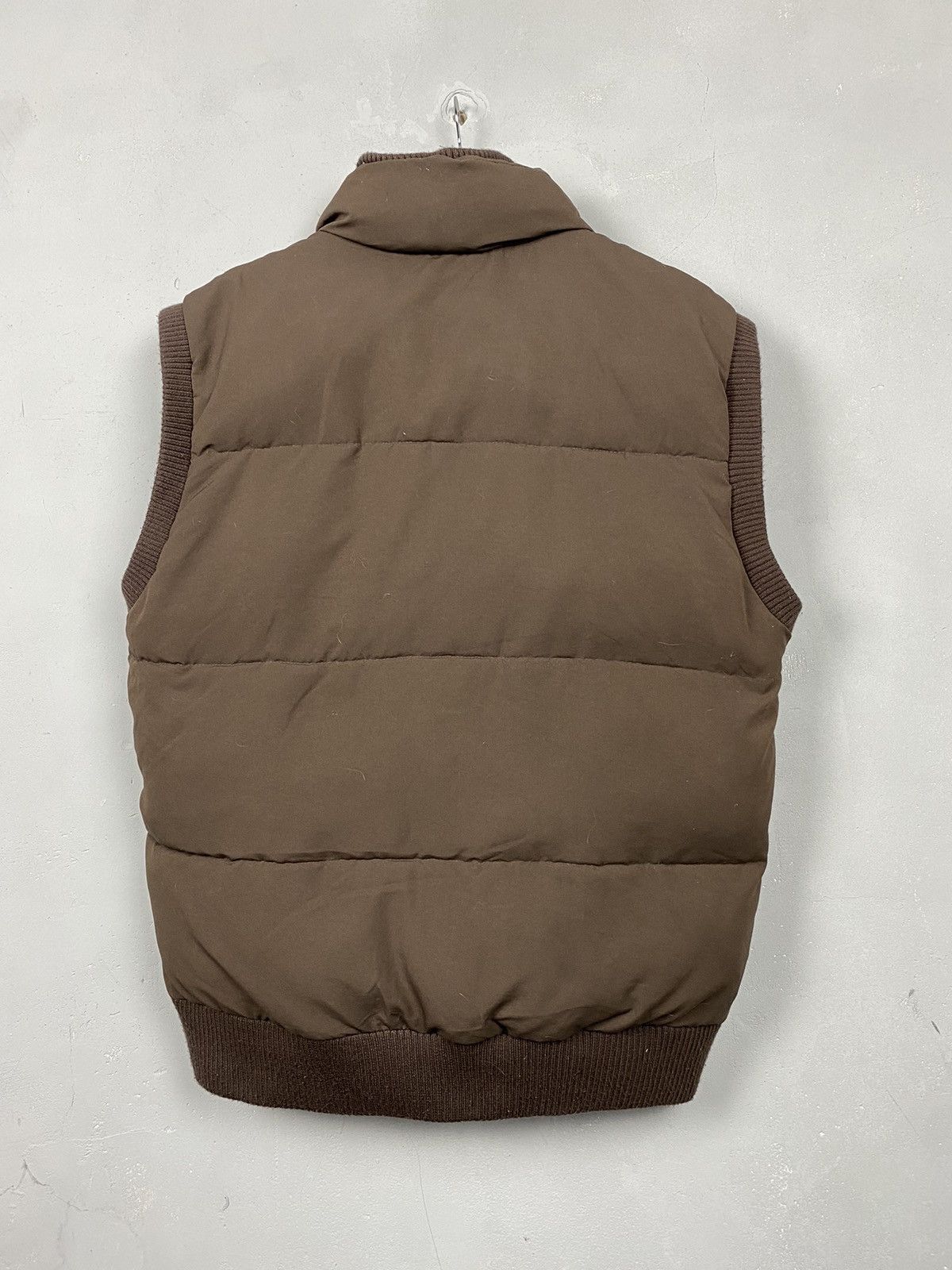 Adidas Vintage ADIDAS Down Puffer Vest Brown like Nuptse 700 Size US L / EU 52-54 / 3 - 3 Thumbnail