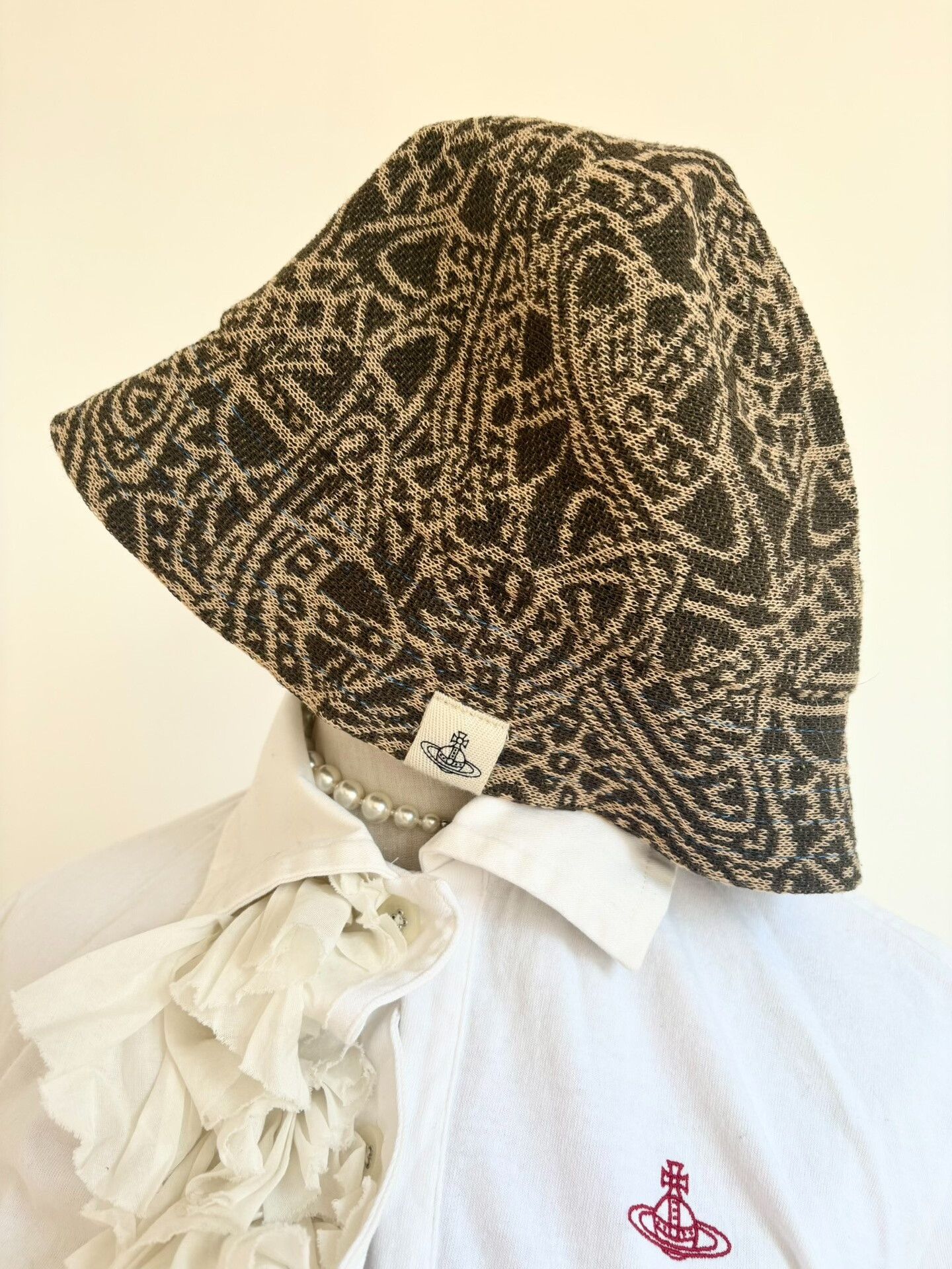 Vivienne Westwood Vivienne Westwood Brown Bucket Hat Size ONE SIZE - 1 Thumbnail