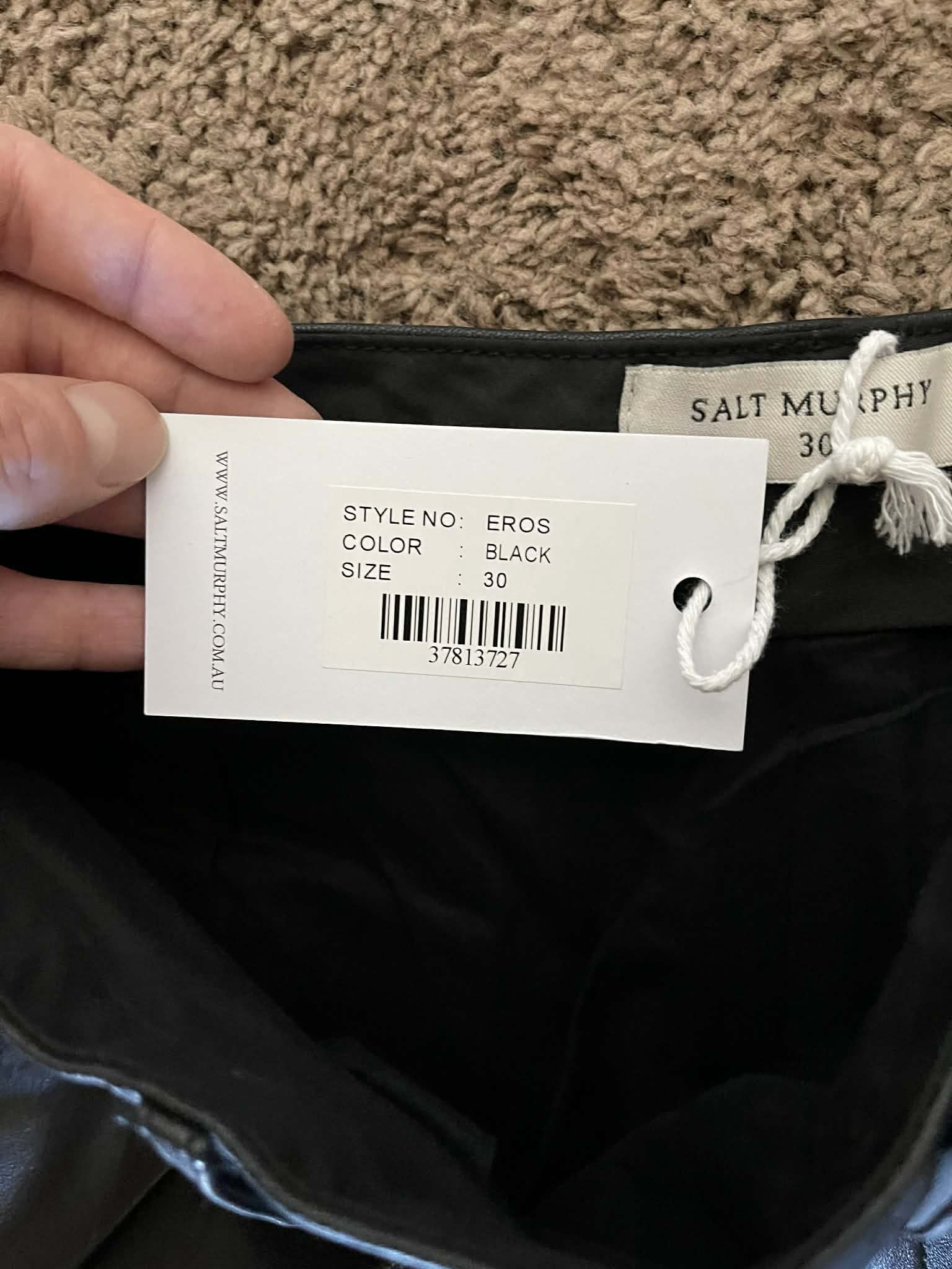 Other Leather Pants Eros (SaltMurphy) Size US 30 / EU 46 - 3 Thumbnail