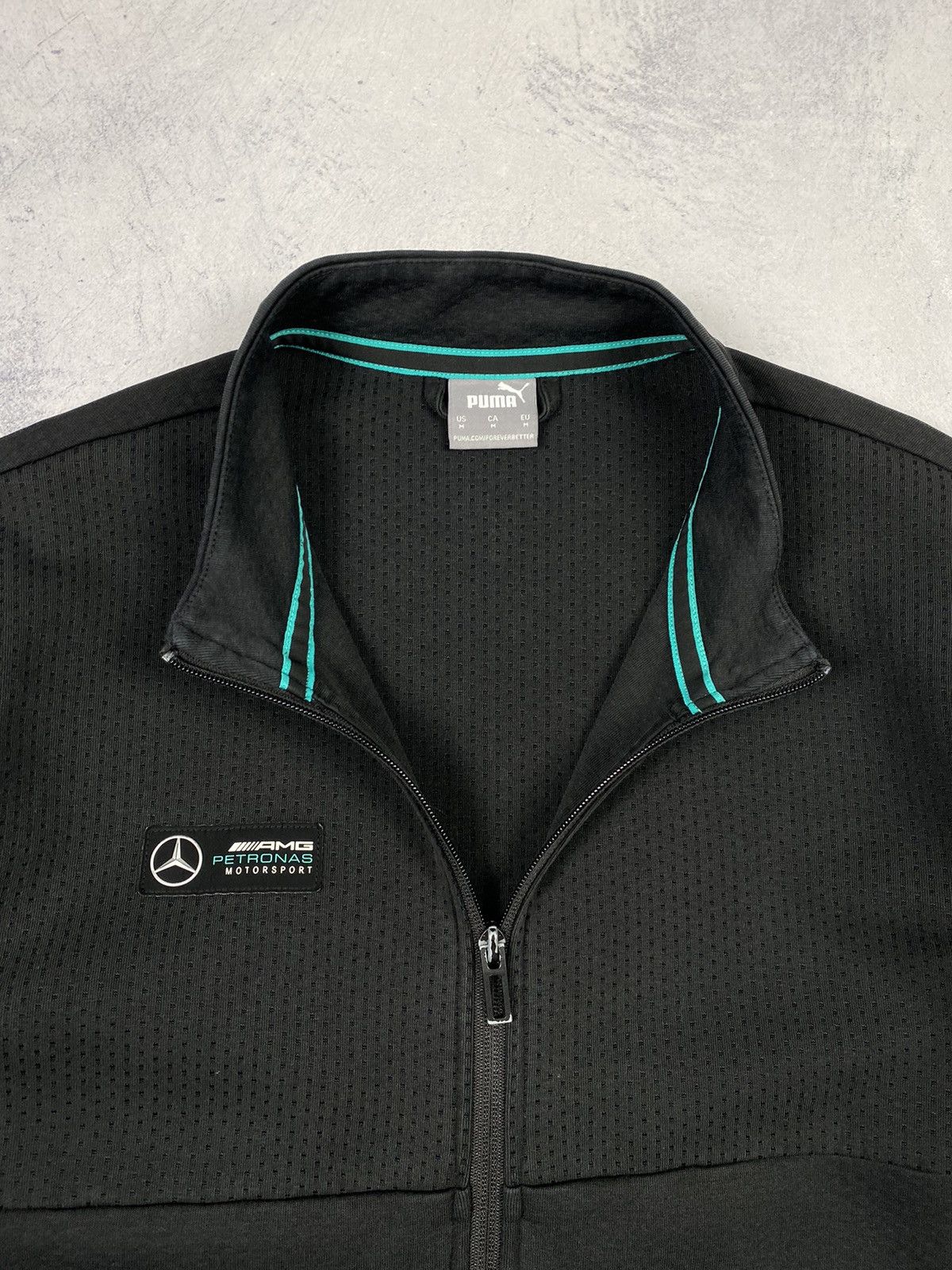 Puma Puma AMG Petronas Racing Zip Up Track Top Jacket Size M Size US M / EU 48-50 / 2 - 5 Thumbnail