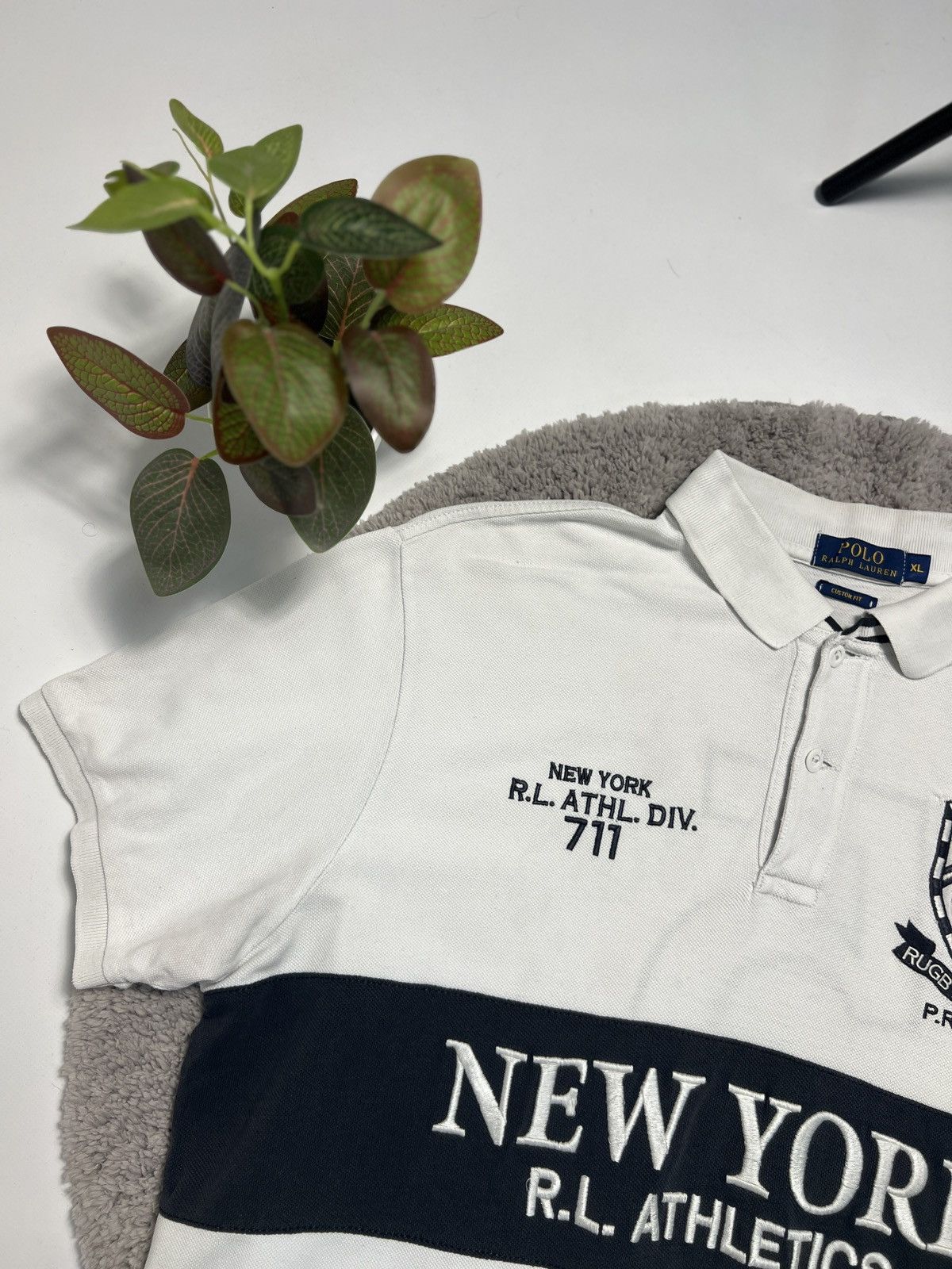 Polo Ralph Lauren Polo Ralph Lauren New York T-shirt Size US XL / EU 56 / 4 - 5 Thumbnail