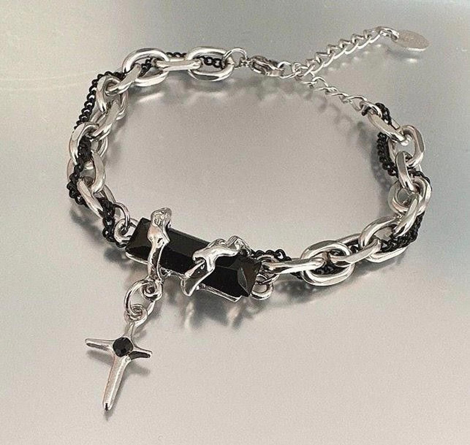 Jewelry STAR Chain Link Bracelet Size ONE SIZE - 1 Thumbnail