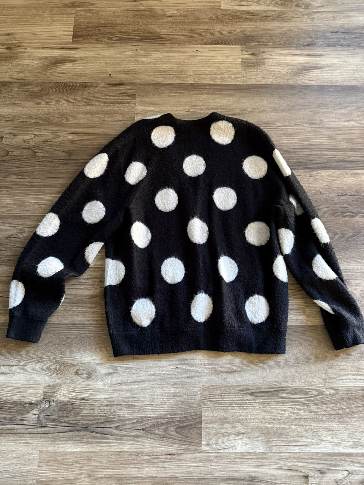 Supreme Supreme Polka Dot Cardigan Black size Medium Size US M / EU 48-50 / 2 - 3 Thumbnail