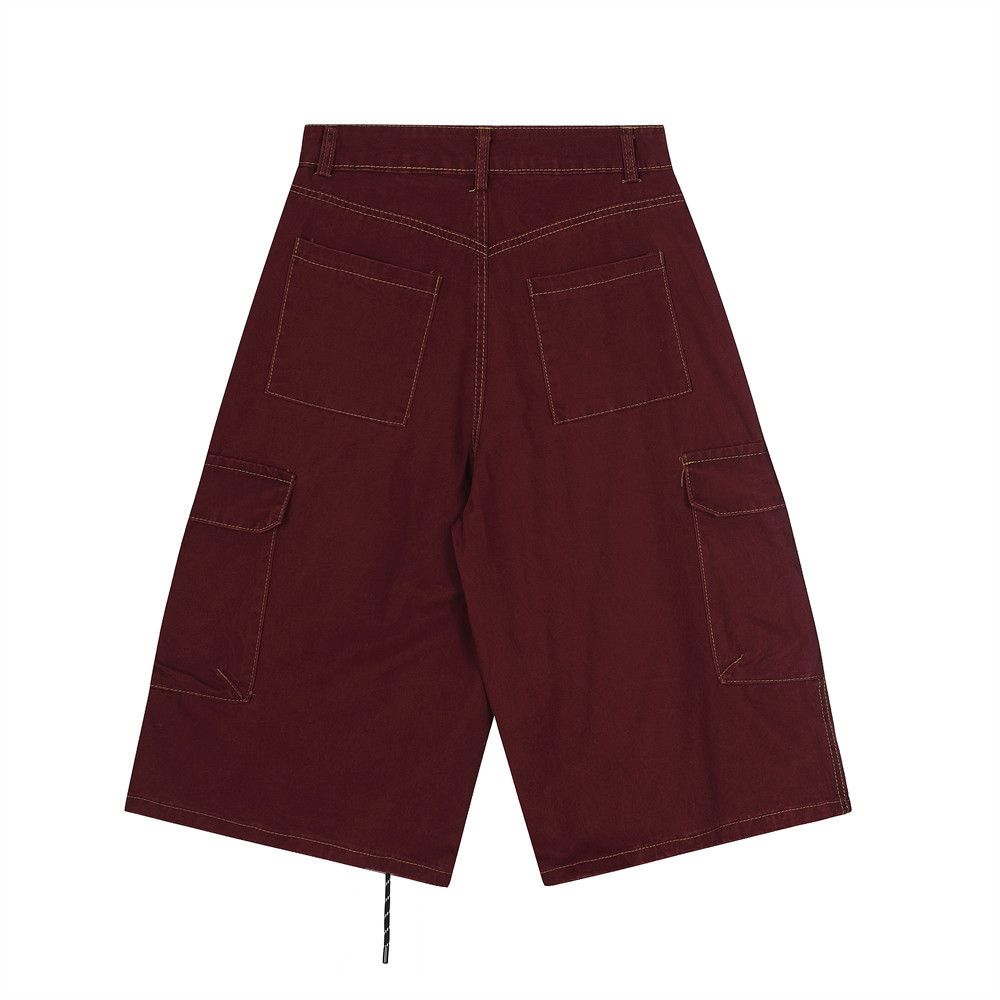 Japanese Brand American workwear metal pendant multi-pocket denim shorts Size US 32 / EU 48 - 2 Thumbnail