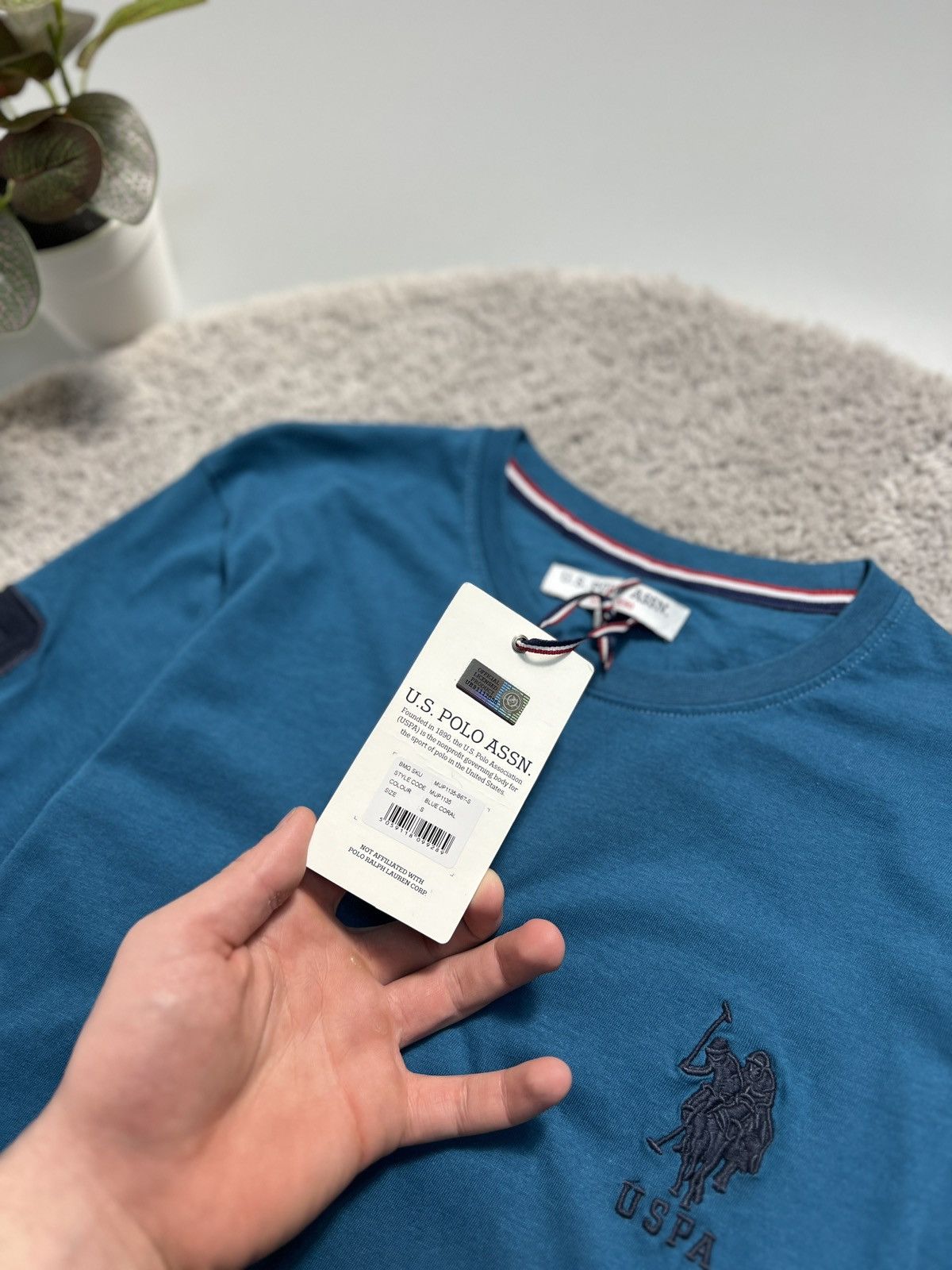 U.S. Polo Assn. × Vintage Vintage Big Pony Polo T-Shirt Polo Ralph Lauren #3 U.S. Polo Size US S / EU 44-46 / 1 - 6 Thumbnail