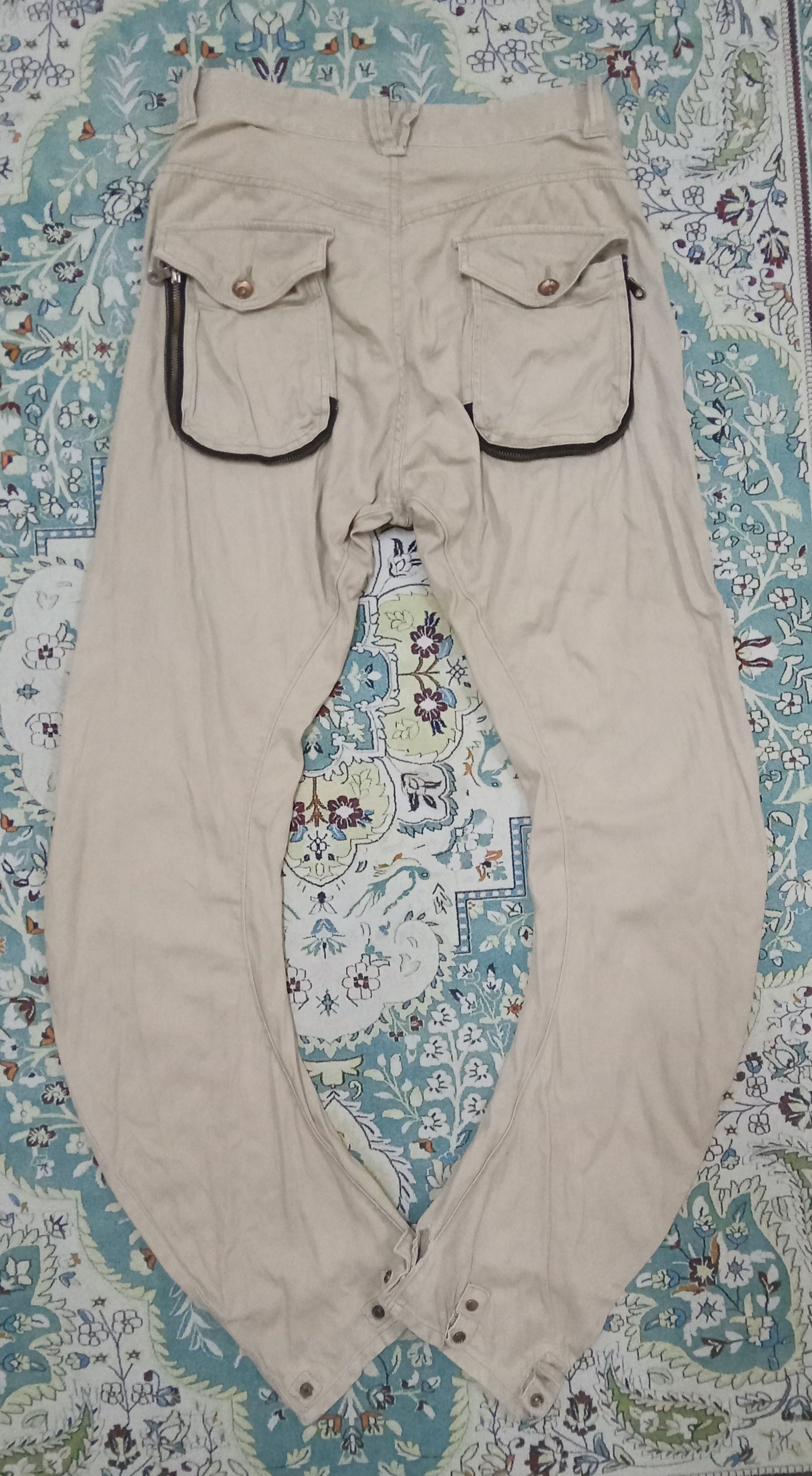 PPFM Vintage PPFM Curve Design 8 Pockets Pants Size US 33 - 2 Thumbnail