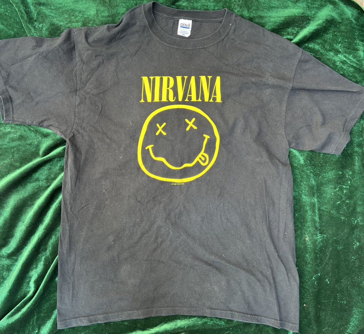 Vintage Nirvana 1992 vtg Size US XL / EU 56 / 4 - 1 Thumbnail