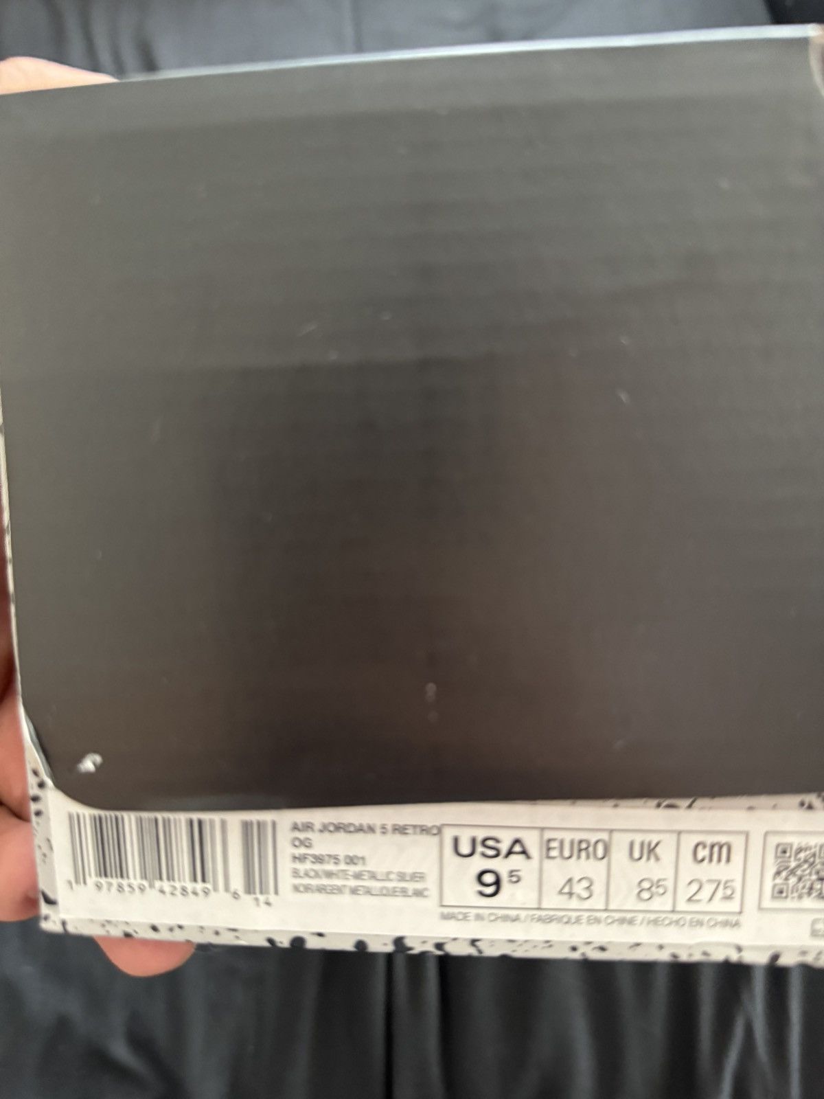 Jordan Brand metallic 5 Size US 9.5 / EU 42-43 - 2 Thumbnail