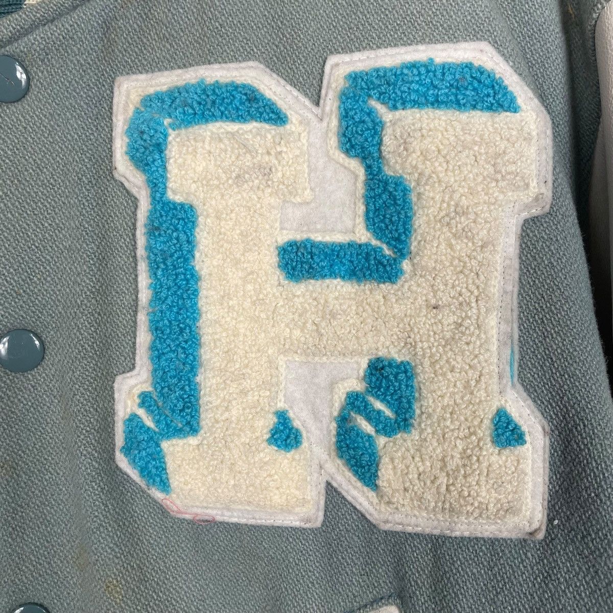 Hysteric Glamour Vtg Hysteric Glamour Leather Varsity Jacket Size US M / EU 48-50 / 2 - 15 Thumbnail