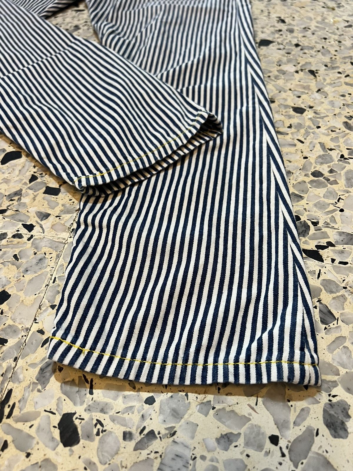 Designer × Lee × mercibeaucoup MERCIBEAUCOUP x LEE STRIPED PANTS Size 29" - 5 Thumbnail