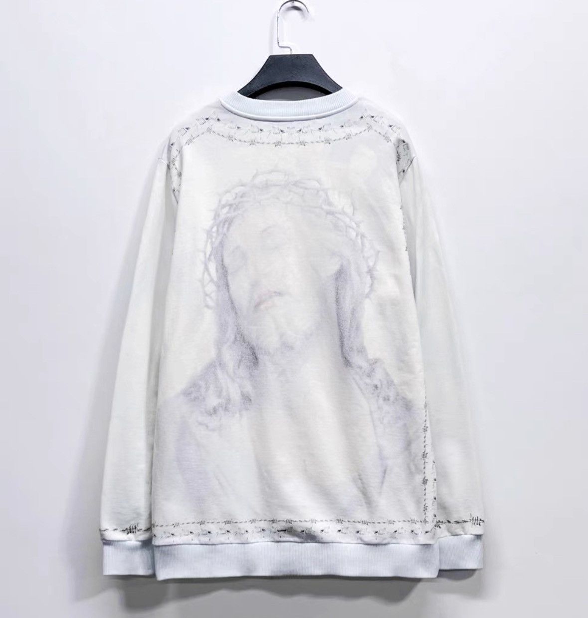 Givenchy Givenchy White Jesus Icon Hoodie Size US XS / EU 42 / 0 - 2 Thumbnail