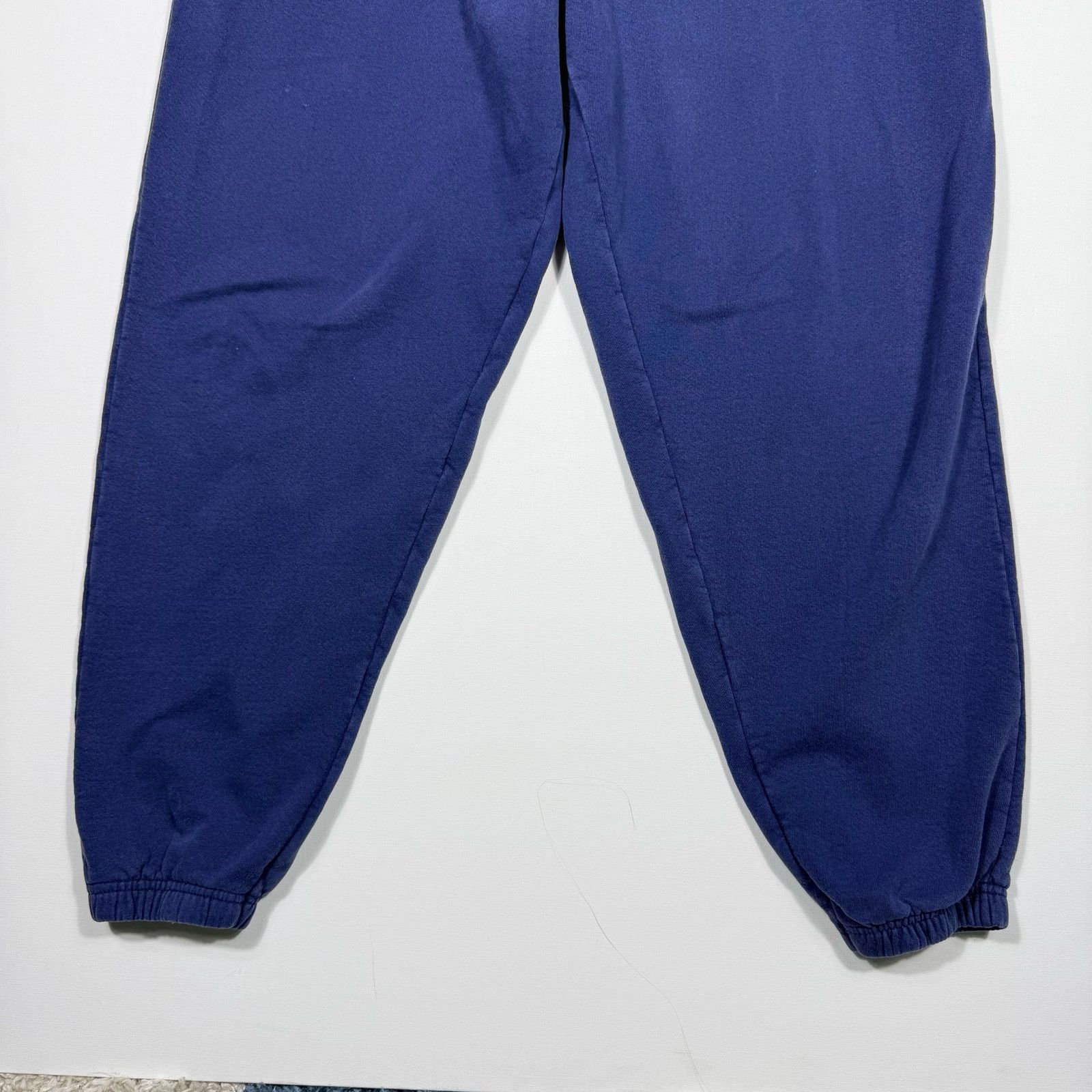 Nike Vintage Nike Sweatpants XL Navy USA Made Swoosh Joggers Size US 32 / EU 48 - 4 Thumbnail