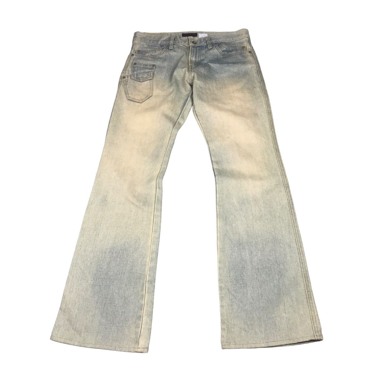 morgan homme grunge flared denim Y2K 00s Men's Morgan Homme Denim