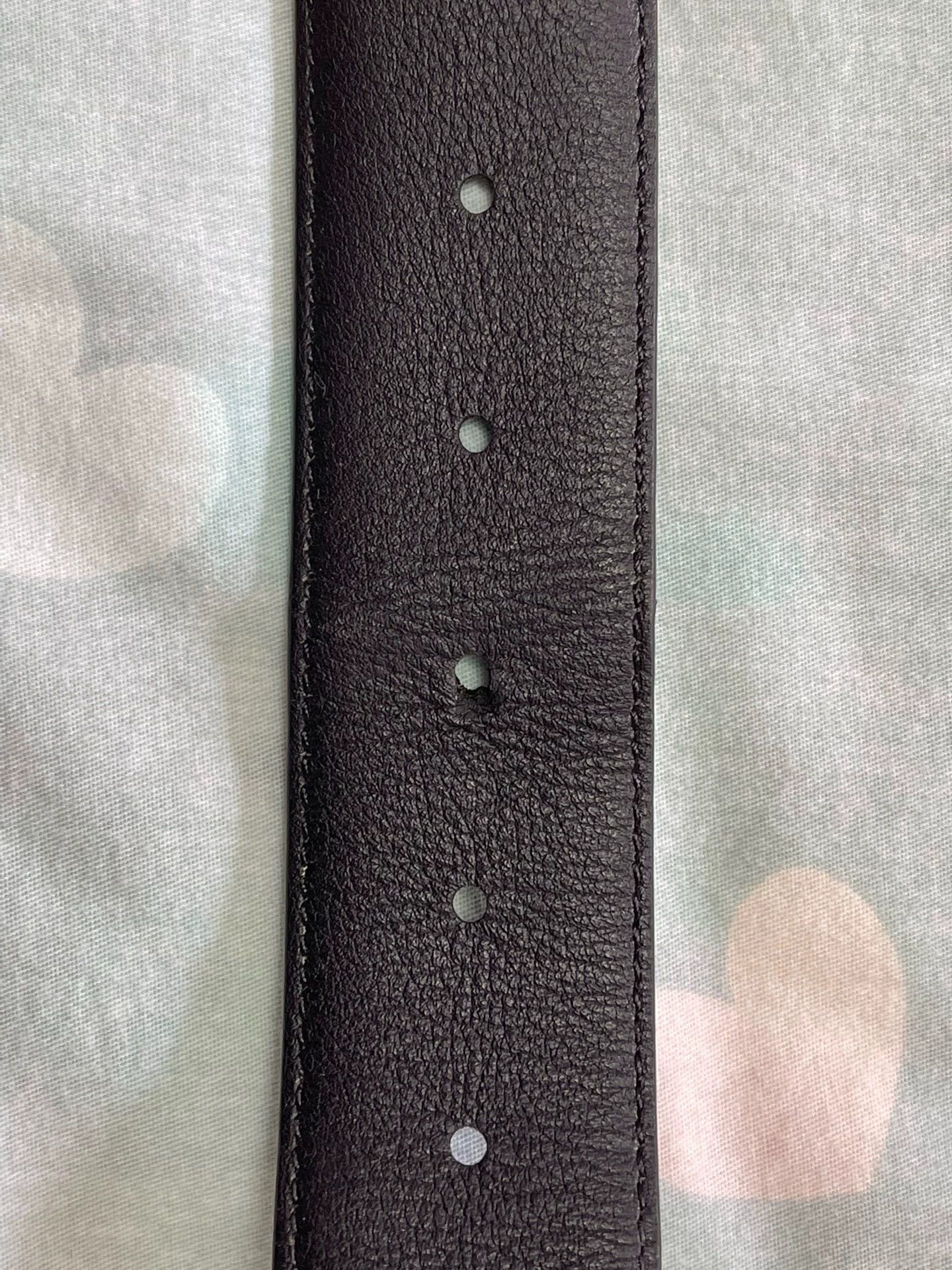 Louis Vuitton Louis Vuitton Runway Belt Black Men's 85 Size ONE SIZE - 5 Thumbnail