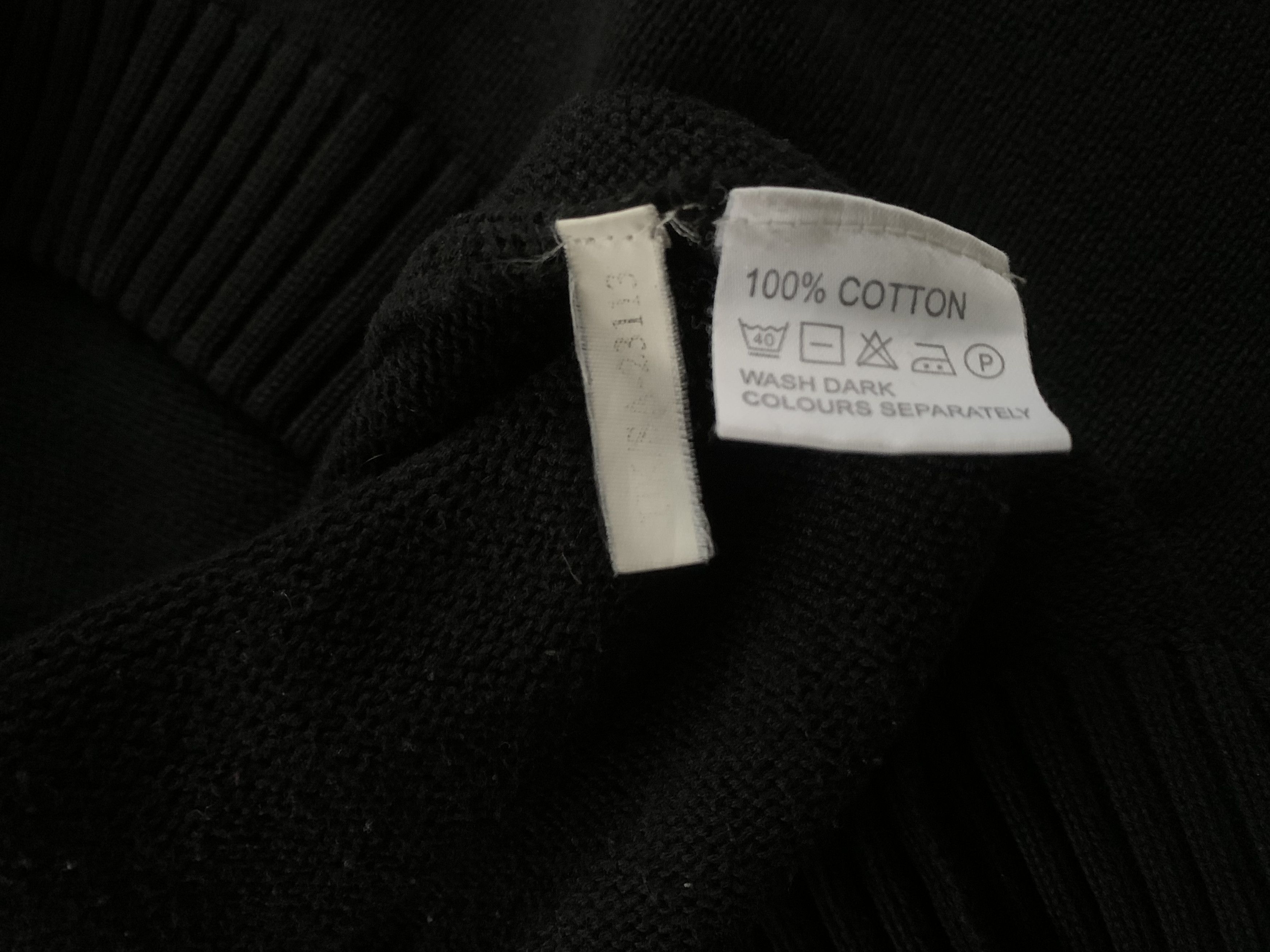 Yves Saint Laurent Vintage Yves Saint Laurent YSL Black Sweater Knit Jumper Size US XXL / EU 58 / 5 - 9 Thumbnail