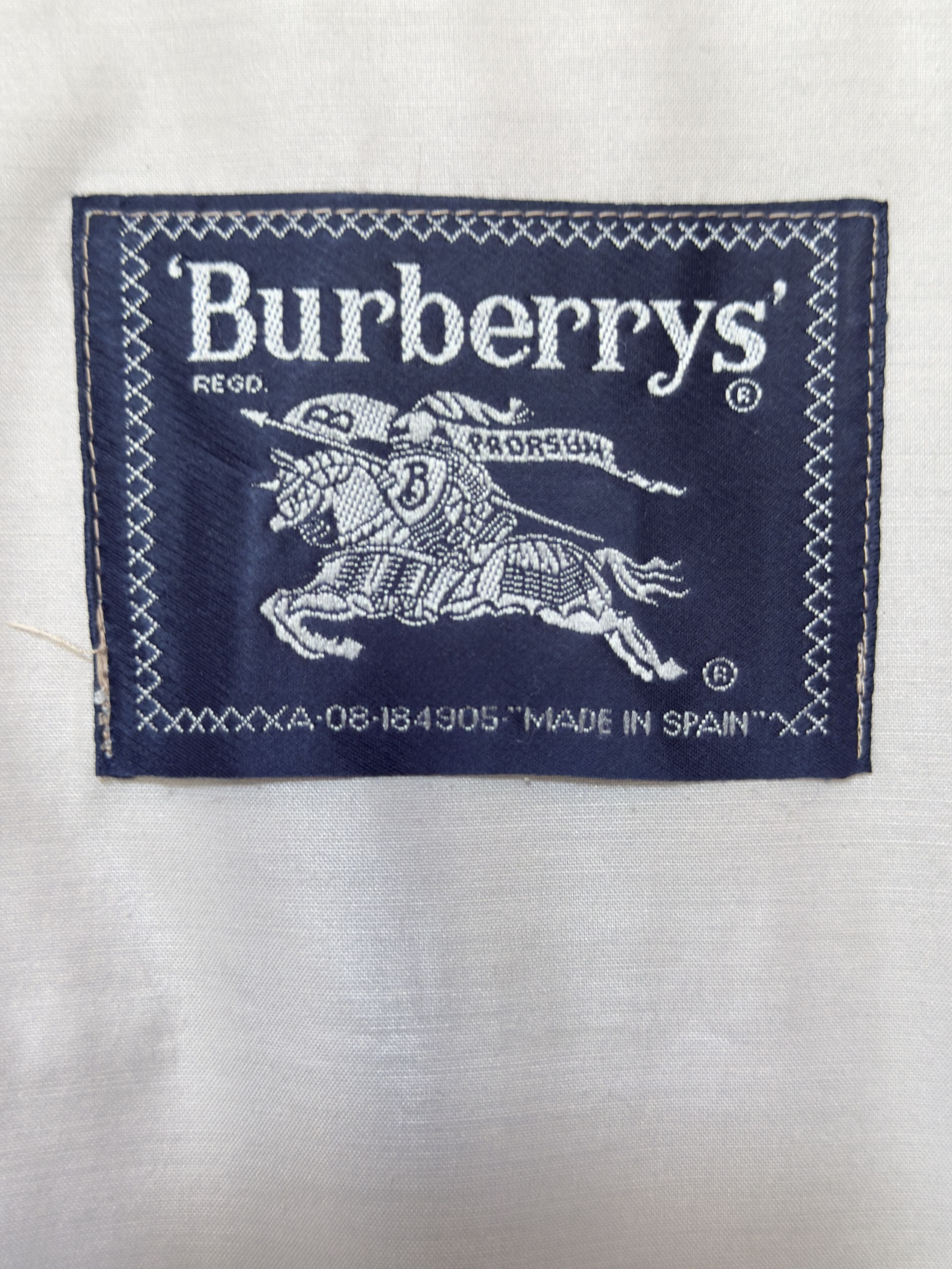 Burberry 🔥 vintage biker jacket Burberrys 70s cotton size M Size US M / EU 48-50 / 2 - 15 Thumbnail