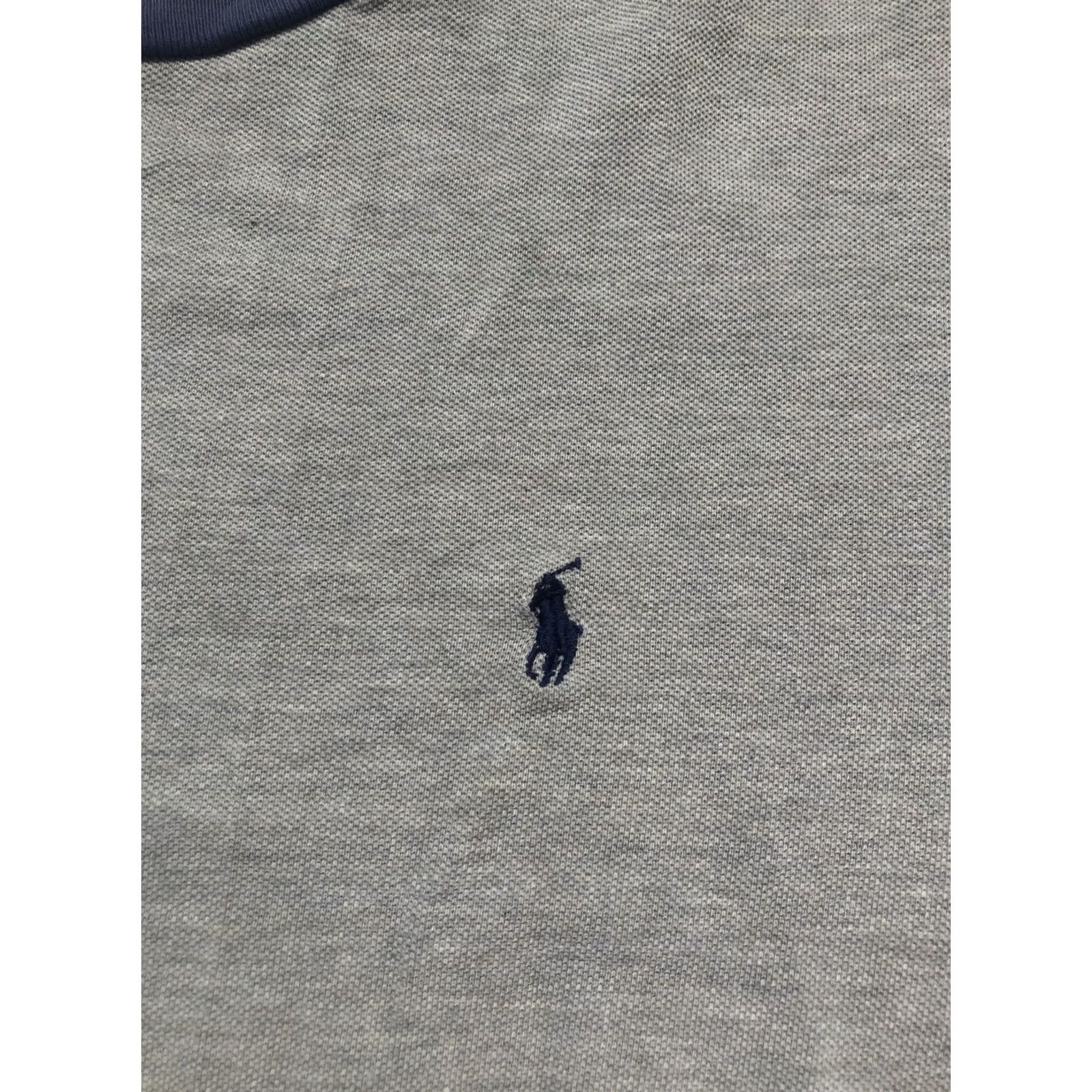 Polo Ralph Lauren Polo Ralph Lauren Shirt Mens XL Gray Ringer Tee Pony Logo Soft Cotton Crewneck Size US XL / EU 56 / 4 - 6 Thumbnail