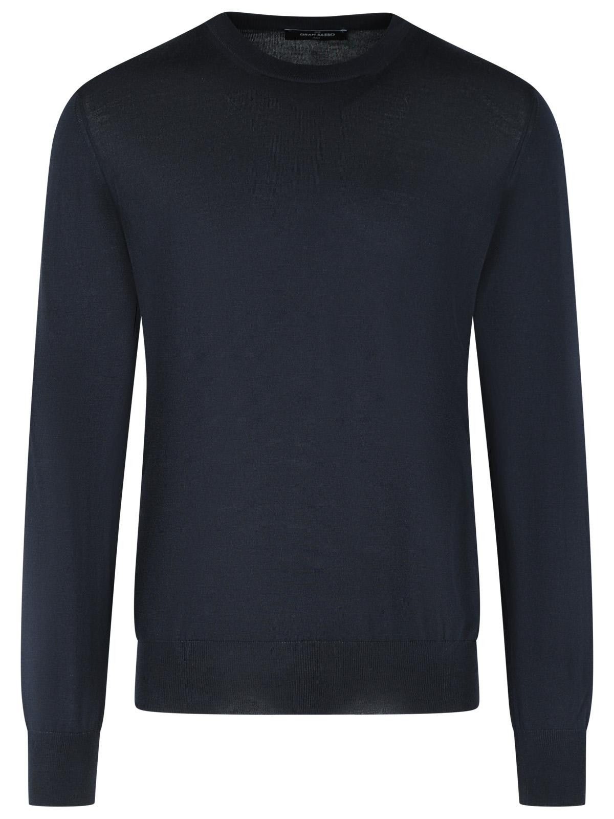 Gran Sasso GRAN SASSO Navy Virgin Wool Blend Sweater Size US XL / EU 56 / 4 - 1 Thumbnail