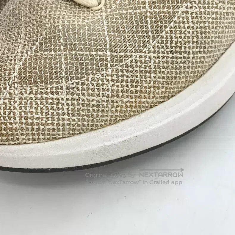 Chanel Chanel Beige double C cowhide lasing casual flat sneakers Size US 7.5 / IT 37.5 - 9 Thumbnail
