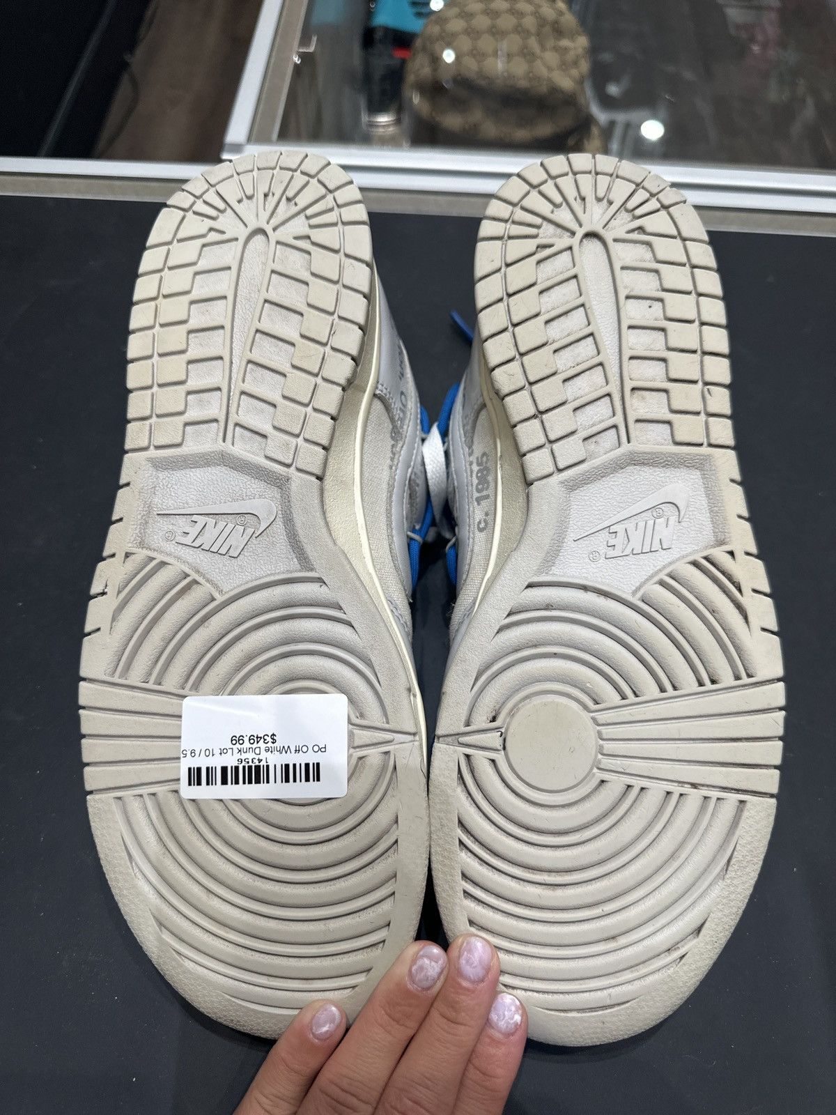 Nike × Off-White Nike Off-White Dunk Low Lot 10 Size US 9.5 / EU 42-43 - 5 Thumbnail