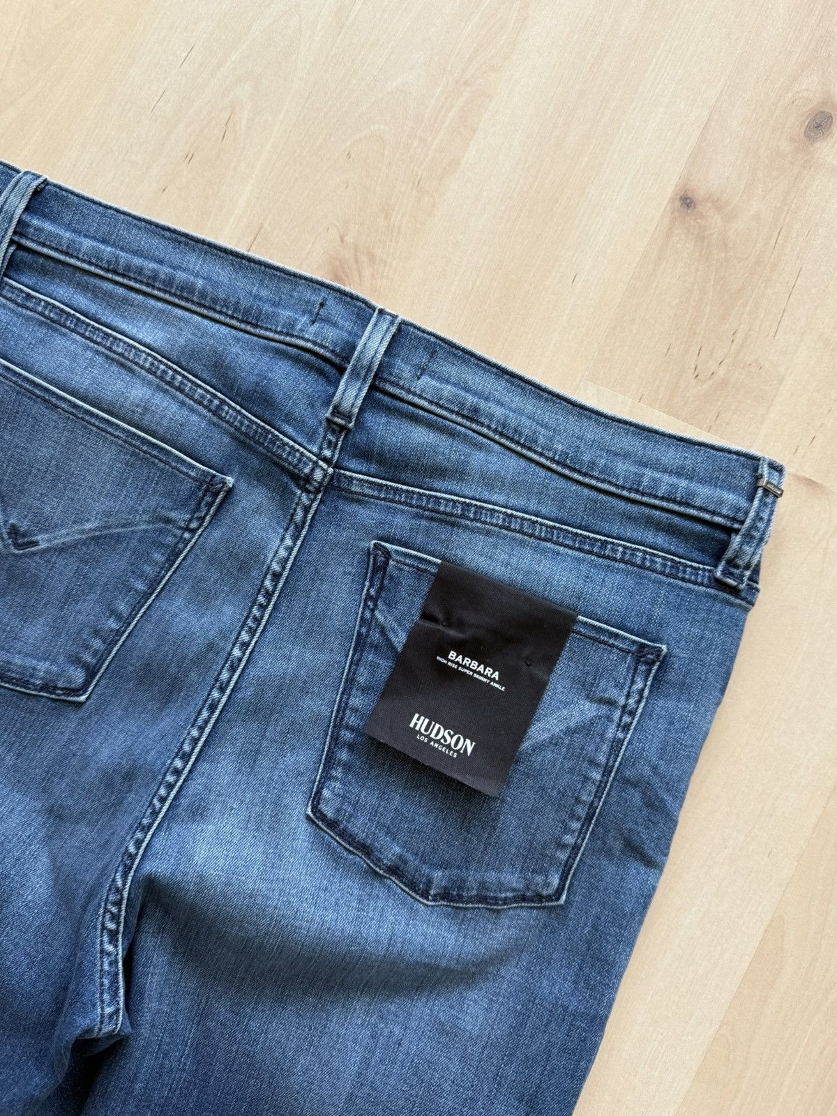 Hudson New Hudson LA Barbara high rise super skinny ankle jeans Size US 34 / EU 50 - 10 Thumbnail