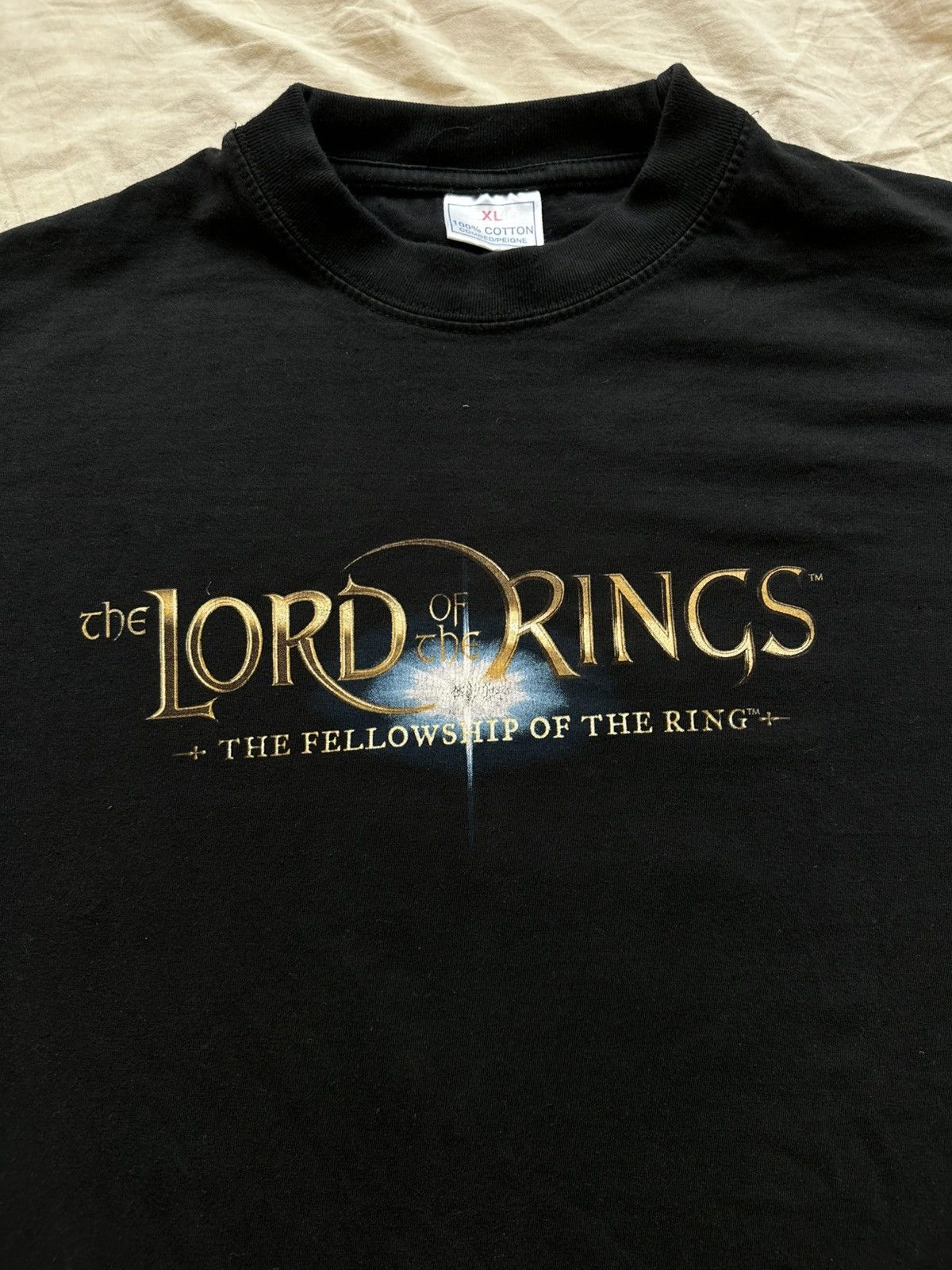 Vintage Lord of The Rings Fellowship of the ring 2001 Promo t-shirt Size US XL / EU 56 / 4 - 3 Thumbnail
