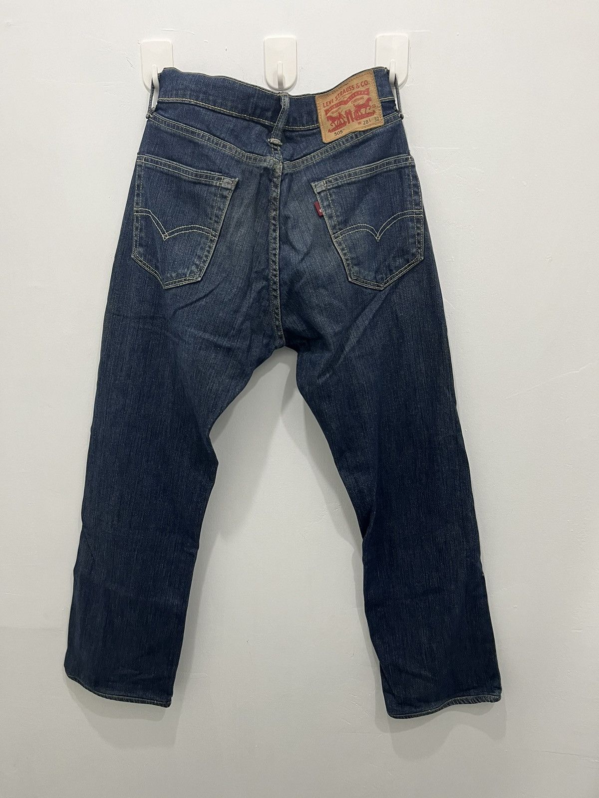 Levi's Dark Blue Denim Levi’s Strauss Co 505 Size US 32 / EU 48 - 10 Thumbnail