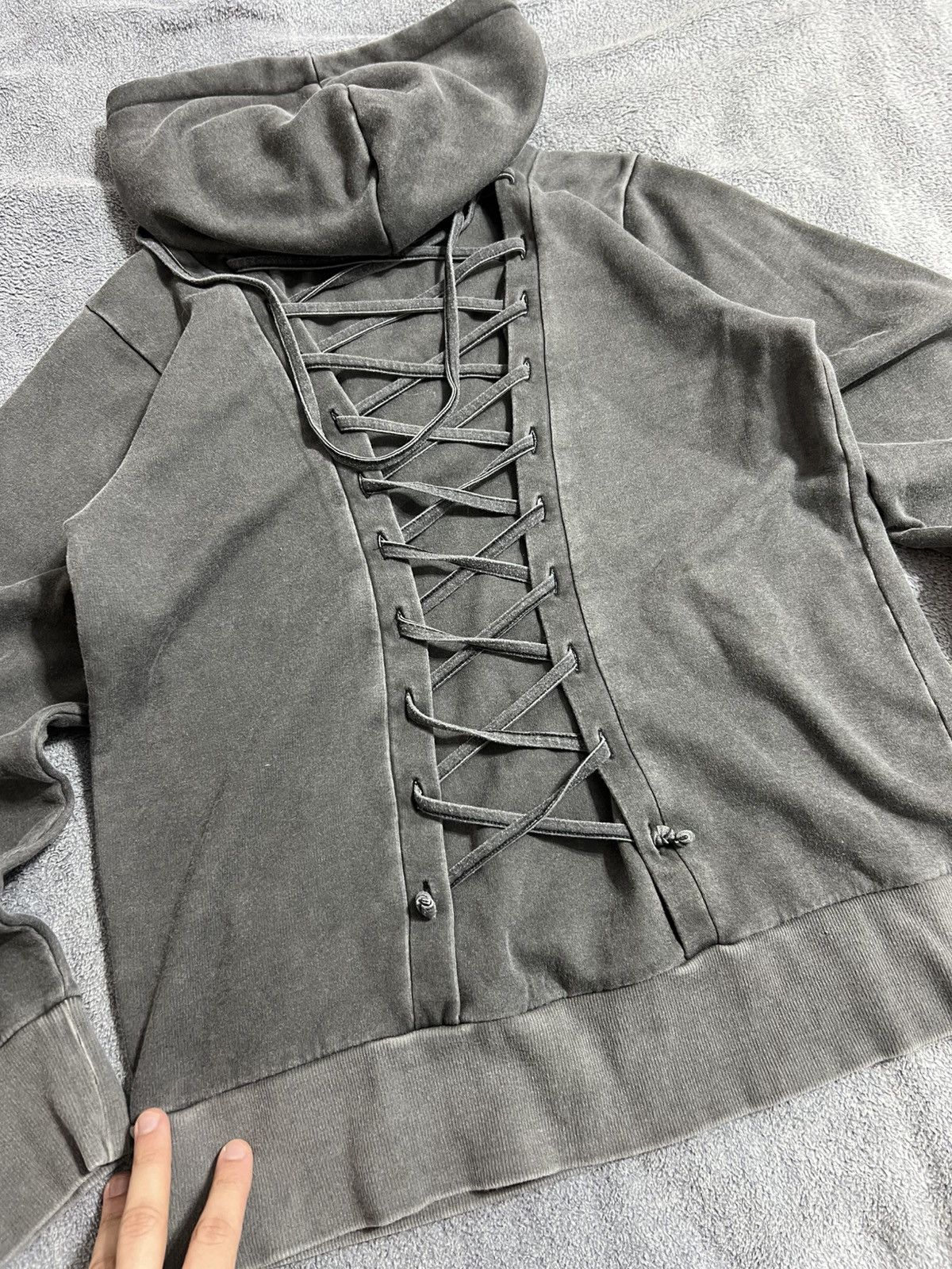Other Rock rebel vibe faded Y2k Hoodie vintage Size M / US 6-8 / IT 42-44 - 3 Thumbnail
