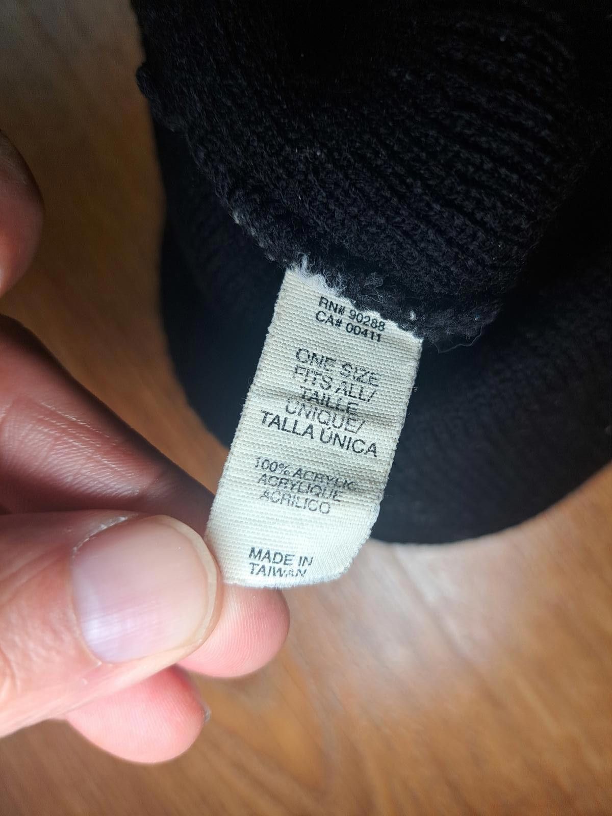 Adidas Adidas Beanie Black One Size Acryllic Big Logo Size ONE SIZE - 3 Thumbnail