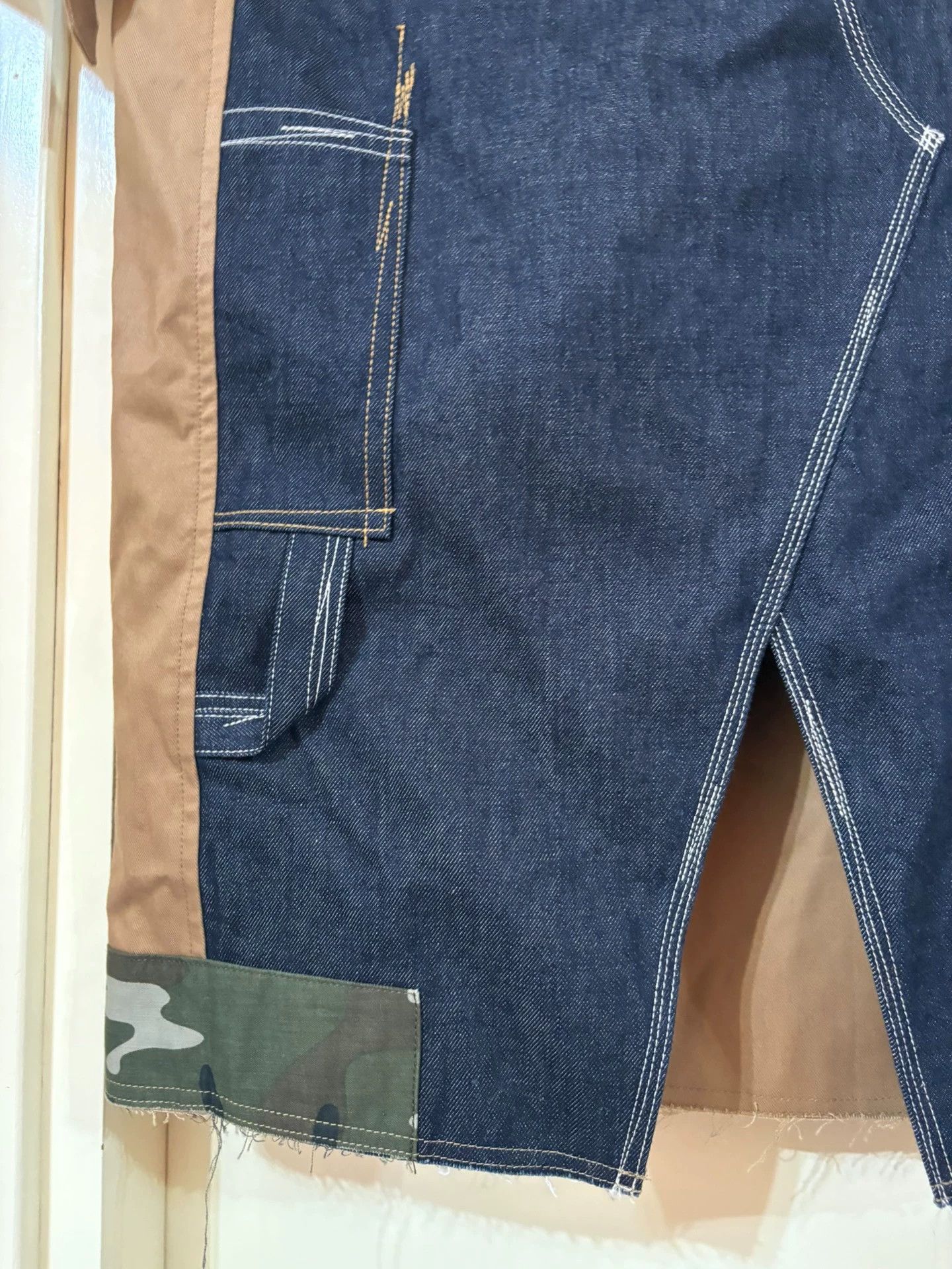 Junya Watanabe Junya Watanabe Man 22AW x Levi DB Camo Red Plaid S Size US S / EU 44-46 / 1 - 5 Thumbnail