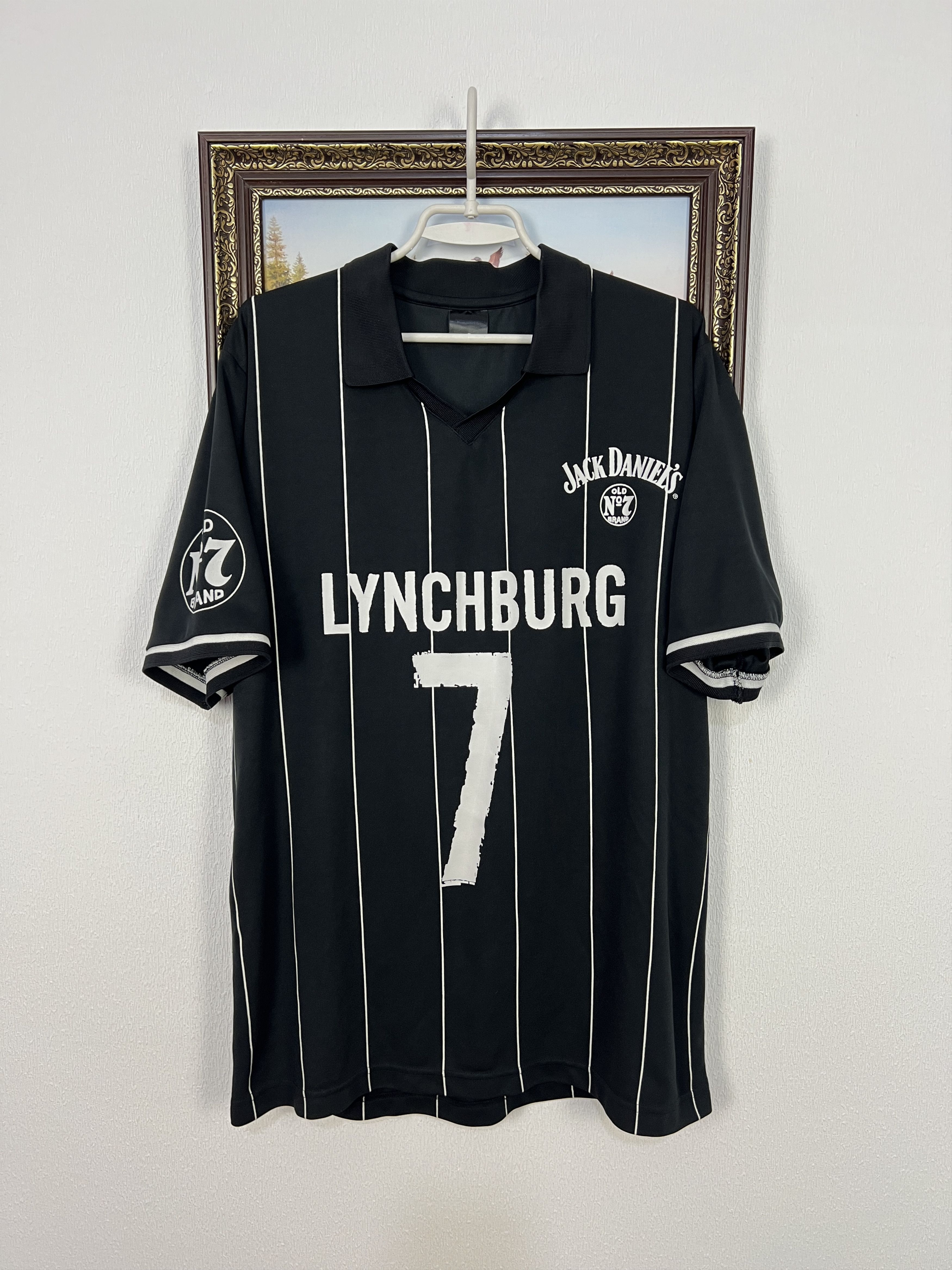 Other Jacket Daniels #7 Lynchburg Bourbon Black Jersey Shirt Size US XL / EU 56 / 4 - 1 Thumbnail