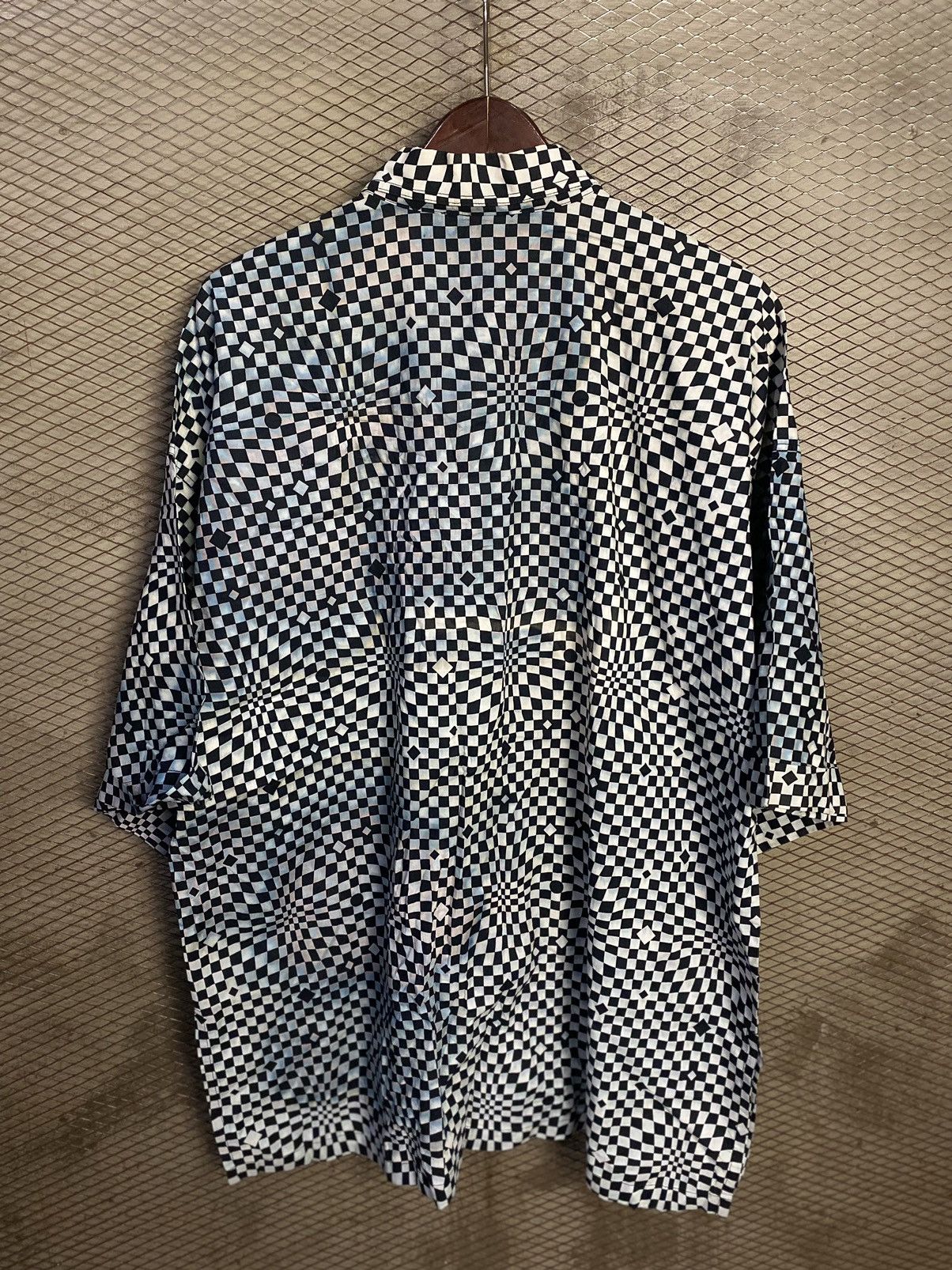 Versace Versace Shirt checkerboard Vintage Size US M / EU 48-50 / 2 - 2 Thumbnail