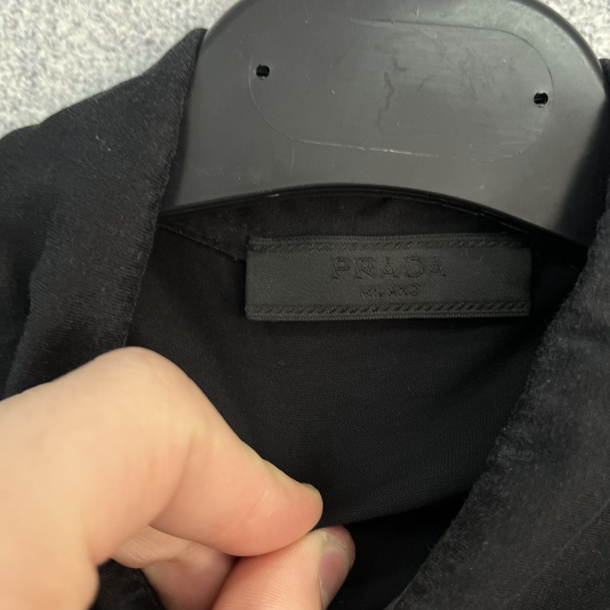 Prada Prada polo long sleeve Black Size US S / EU 44-46 / 1 - 10 Thumbnail