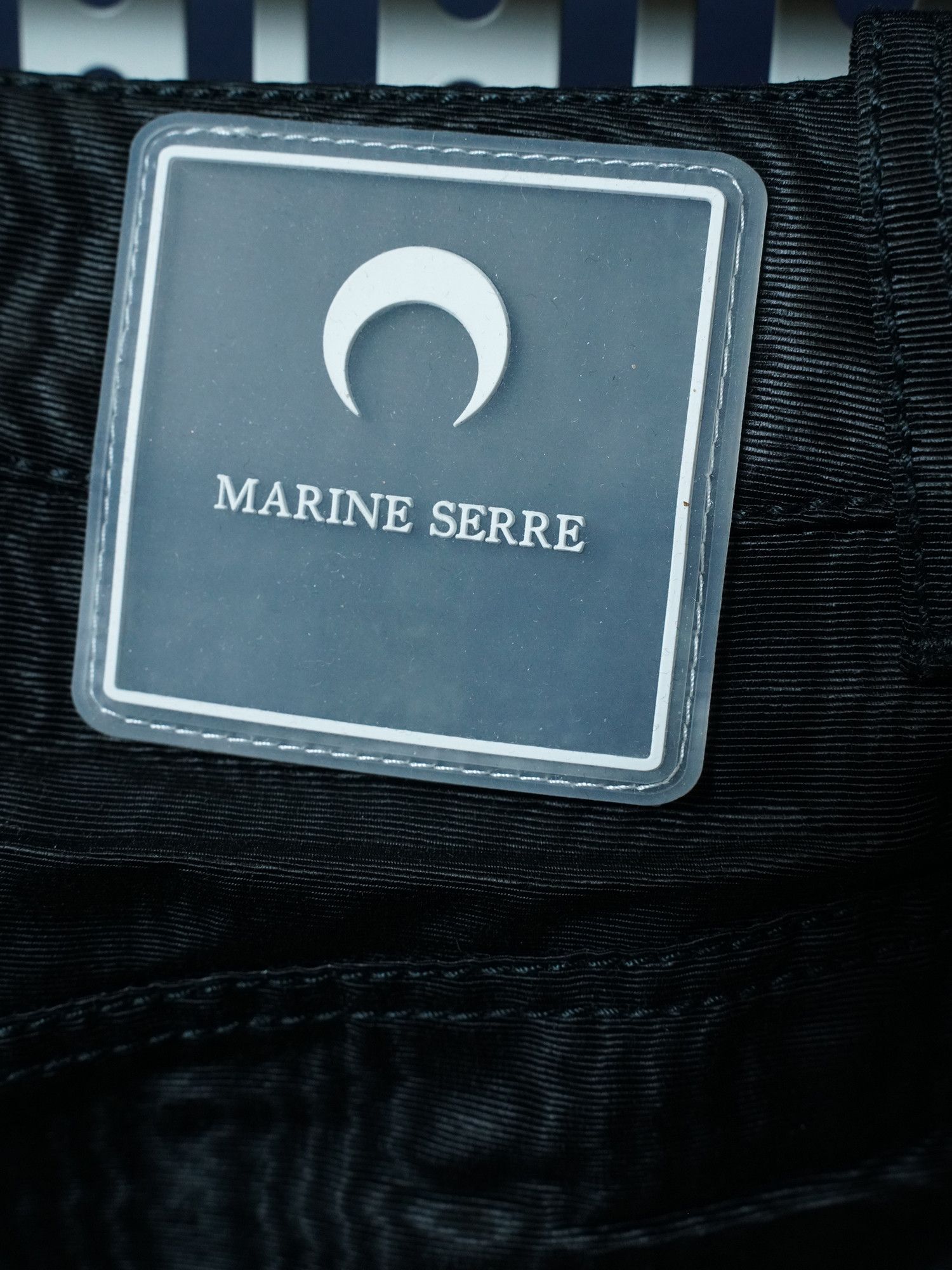 Marine Serre MARINE SERRE Womens Moire Straight Pants Size 26" / US 2 / IT 38 - 7 Thumbnail